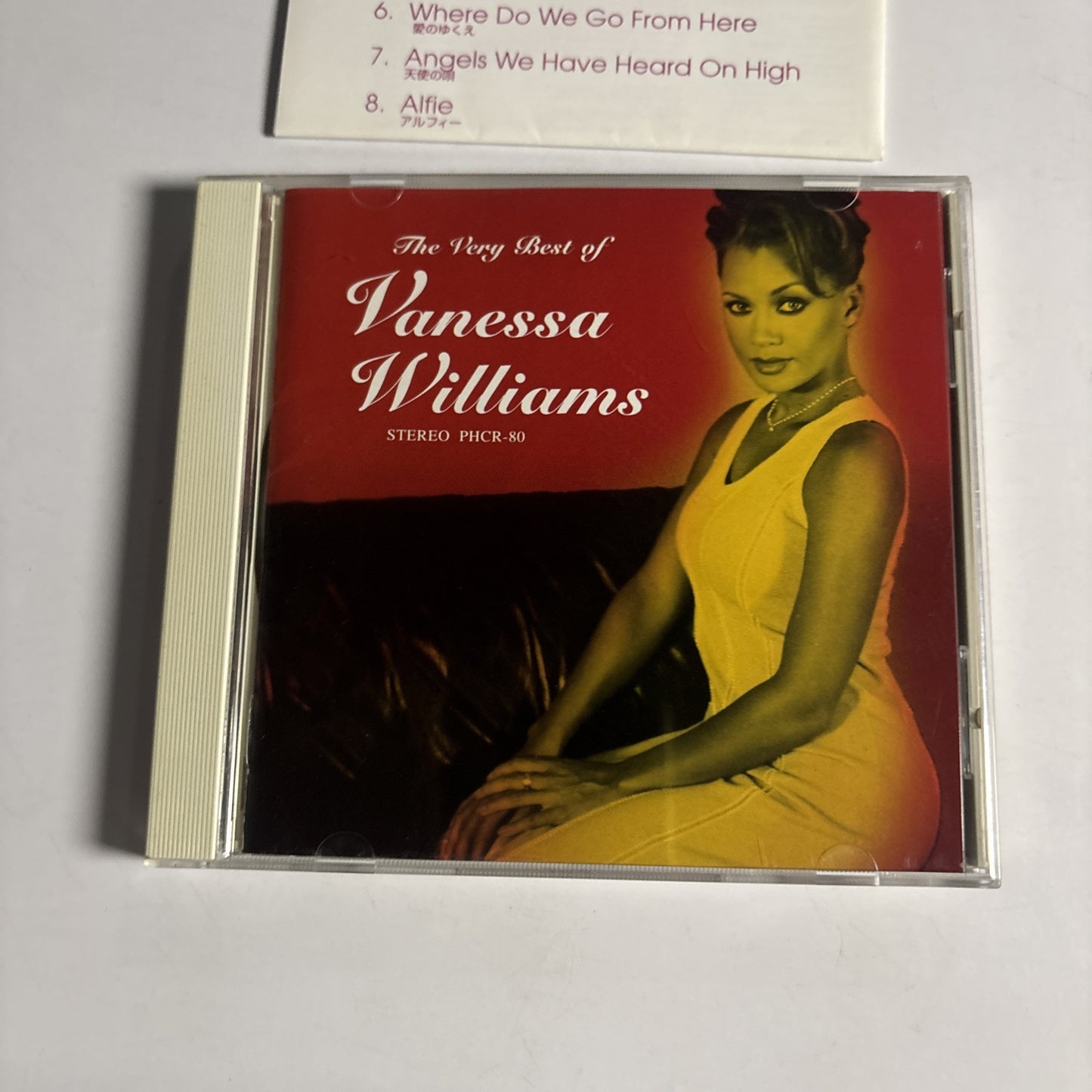 Vanessa Williams – The Very Best Of Vanessa Williams (CD, 1998) phcr-80 Japan