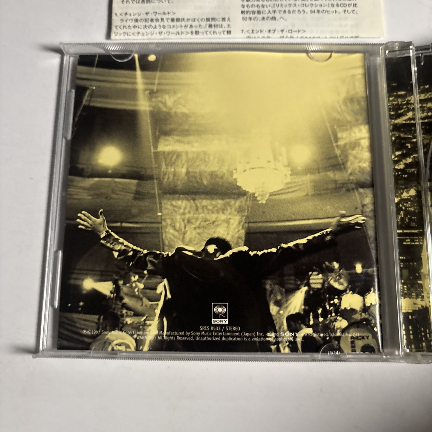 Babyface – MTV Unplugged NYC 1997 (CD, 1997) SRCS 8533 Japan