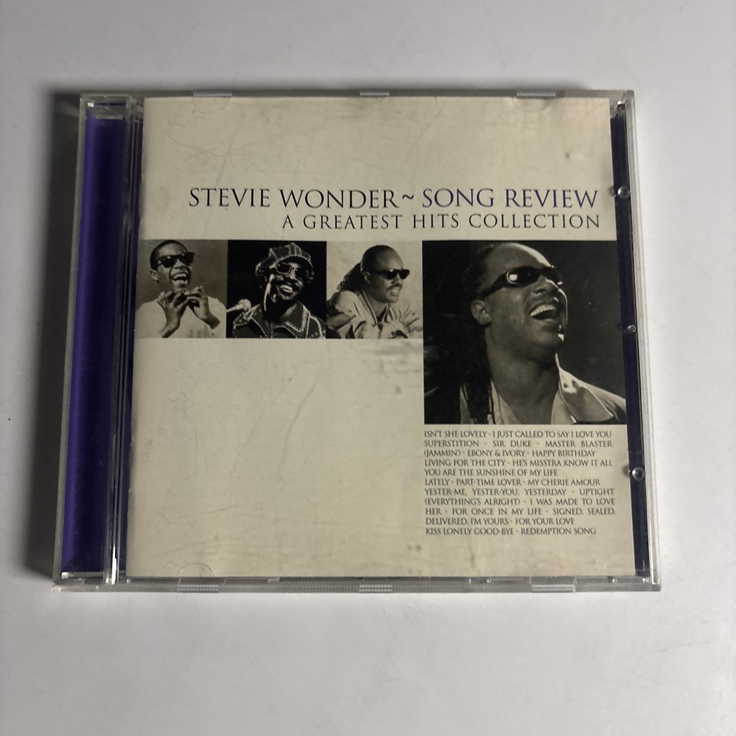 Stevie Wonder – Song Review (A Greatest Hits Collection) (CD, 1996) 530 757-2