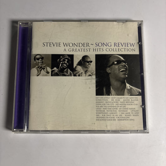 Stevie Wonder – Song Review (A Greatest Hits Collection) (CD, 1996) 530 757-2