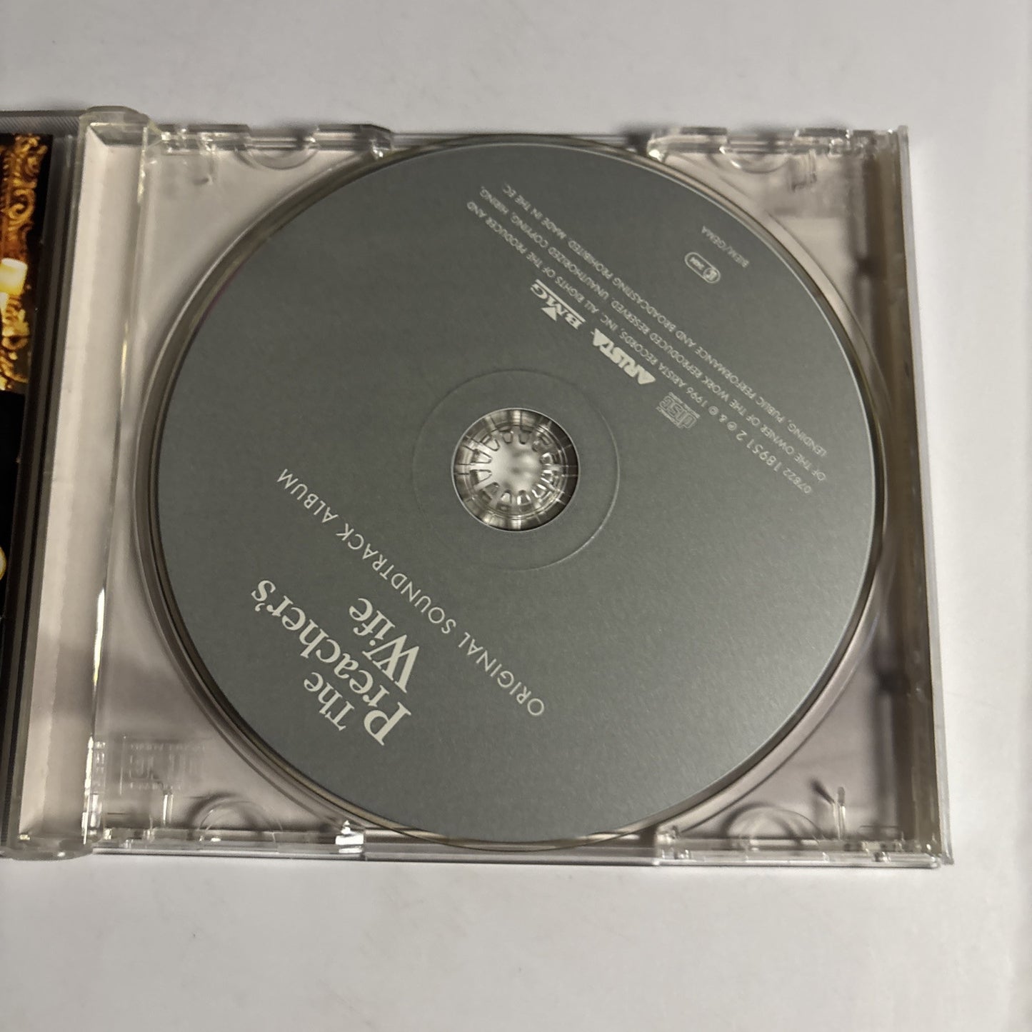 Whitney Houston – The Preacher's Wife CD 1996 Japan 3D cover