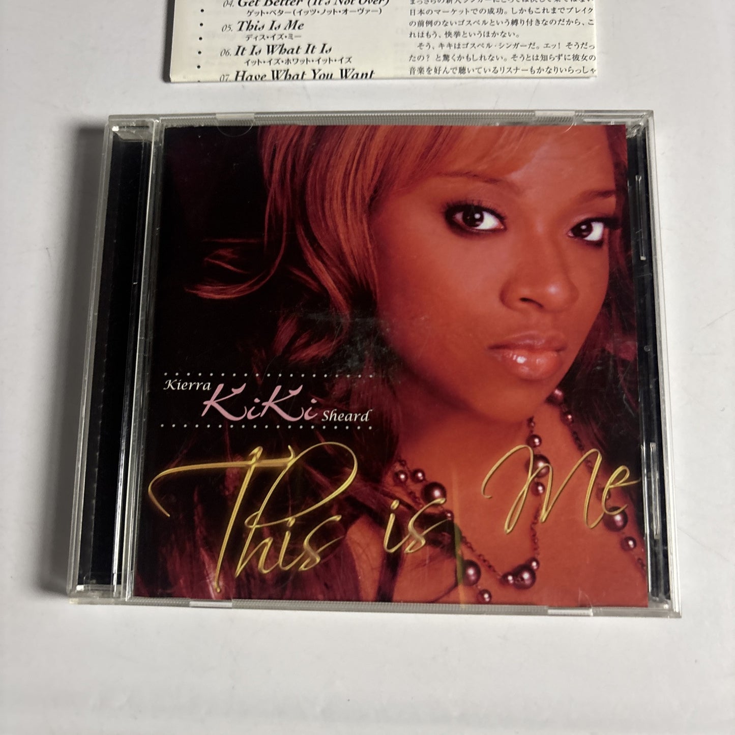 Kierra Kiki Sheard – This Is Me (CD, 2006) tocp-66522 Japan