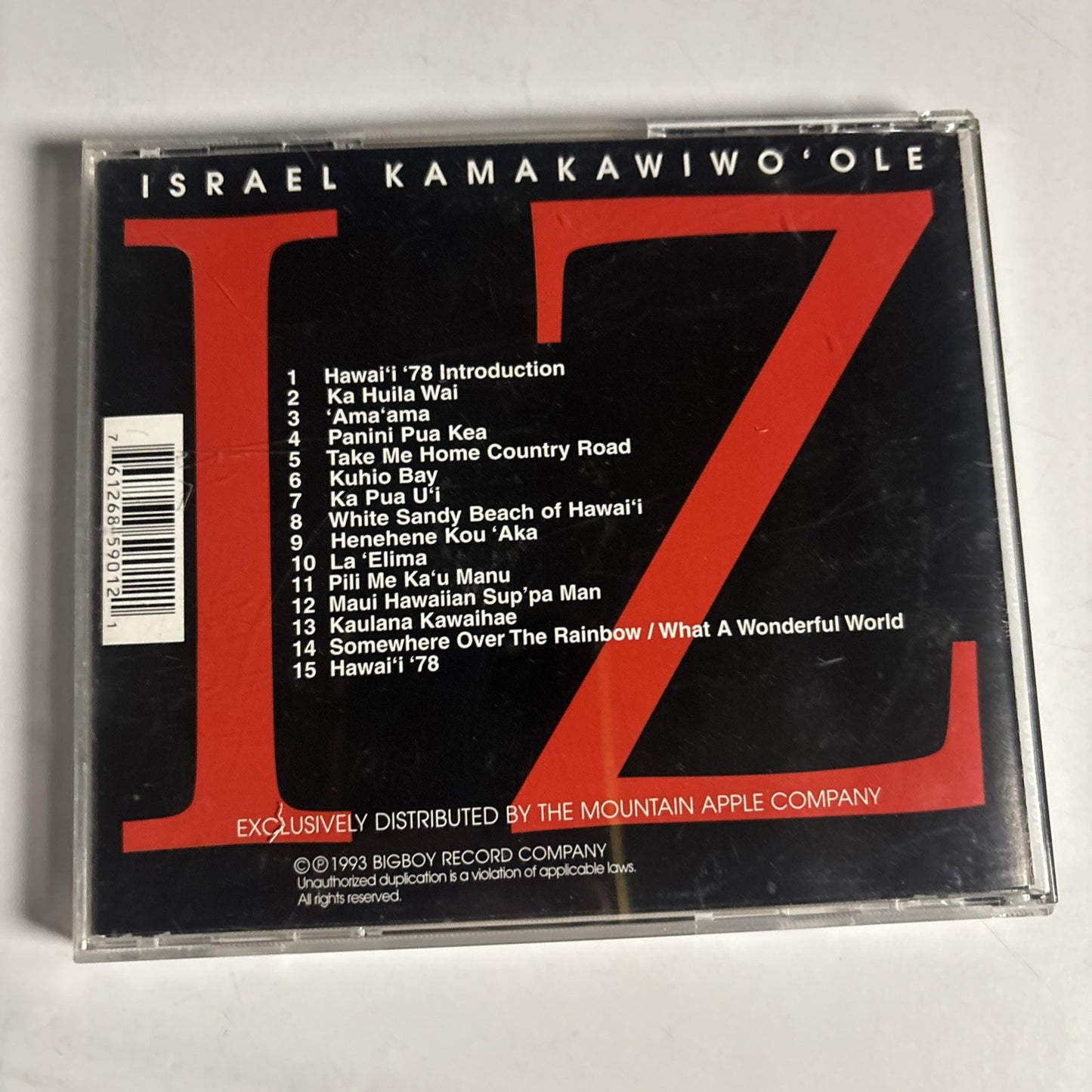 Israel Kamakawiwo'ole – Facing Future (CD, 1993) BBCD 5901