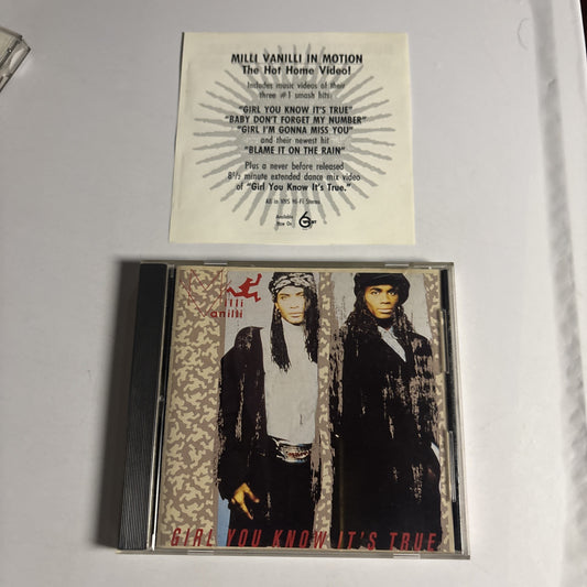 Milli Vanilli – Girl You Know It's True (CD, 1989) ARCD-8592