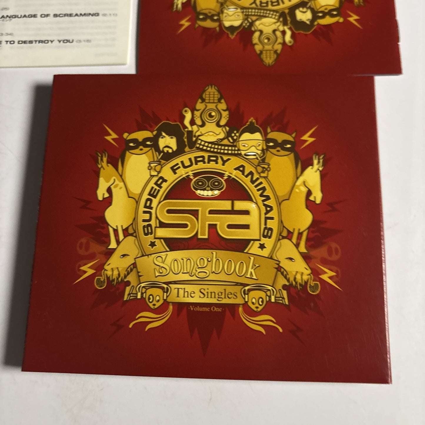 Super Furry Animals – Songbook (The Singles, Volume One) (CD, 2004) Japan Obi