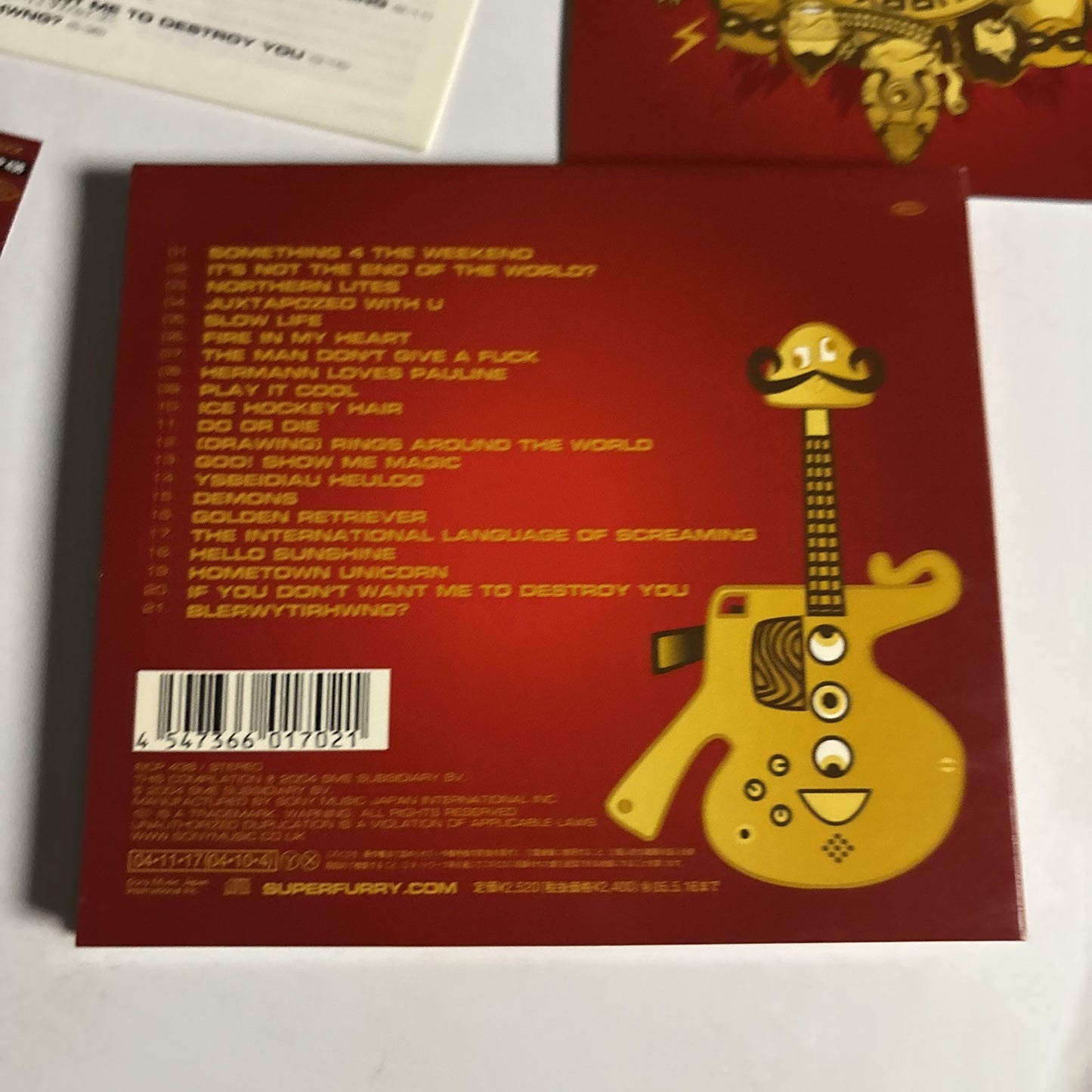 Super Furry Animals – Songbook (The Singles, Volume One) (CD, 2004) Japan Obi