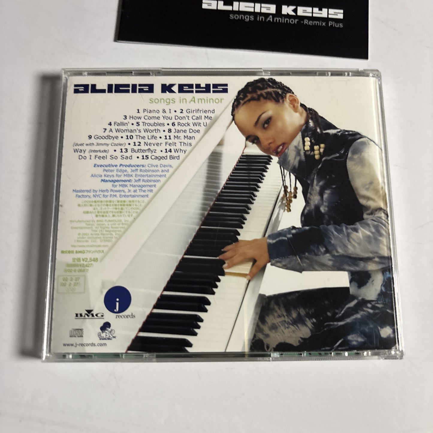 Alicia Keys – Songs In A Minor (CD, 2002) Japan BVCP-21256
