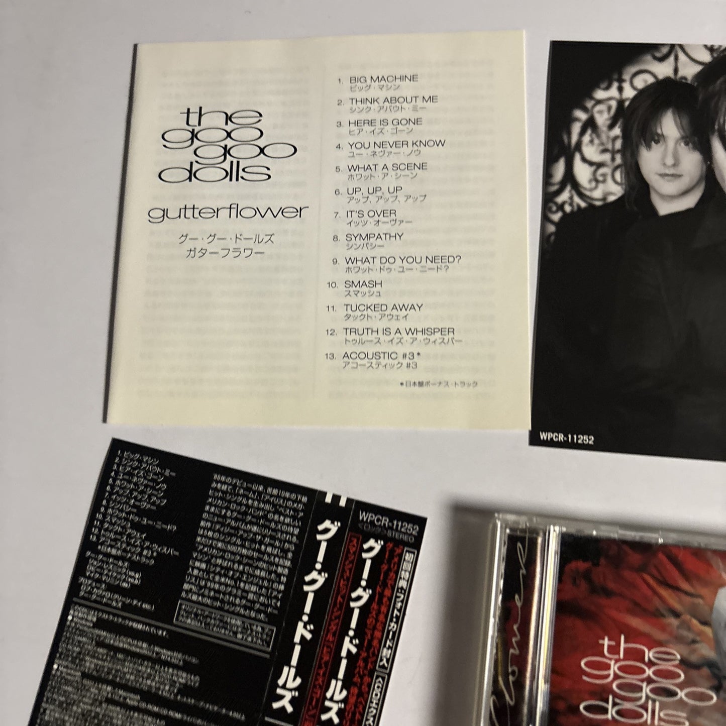 The Goo Goo Dolls – Gutterflower (CD, 2002) Japan obi WPCR-11252