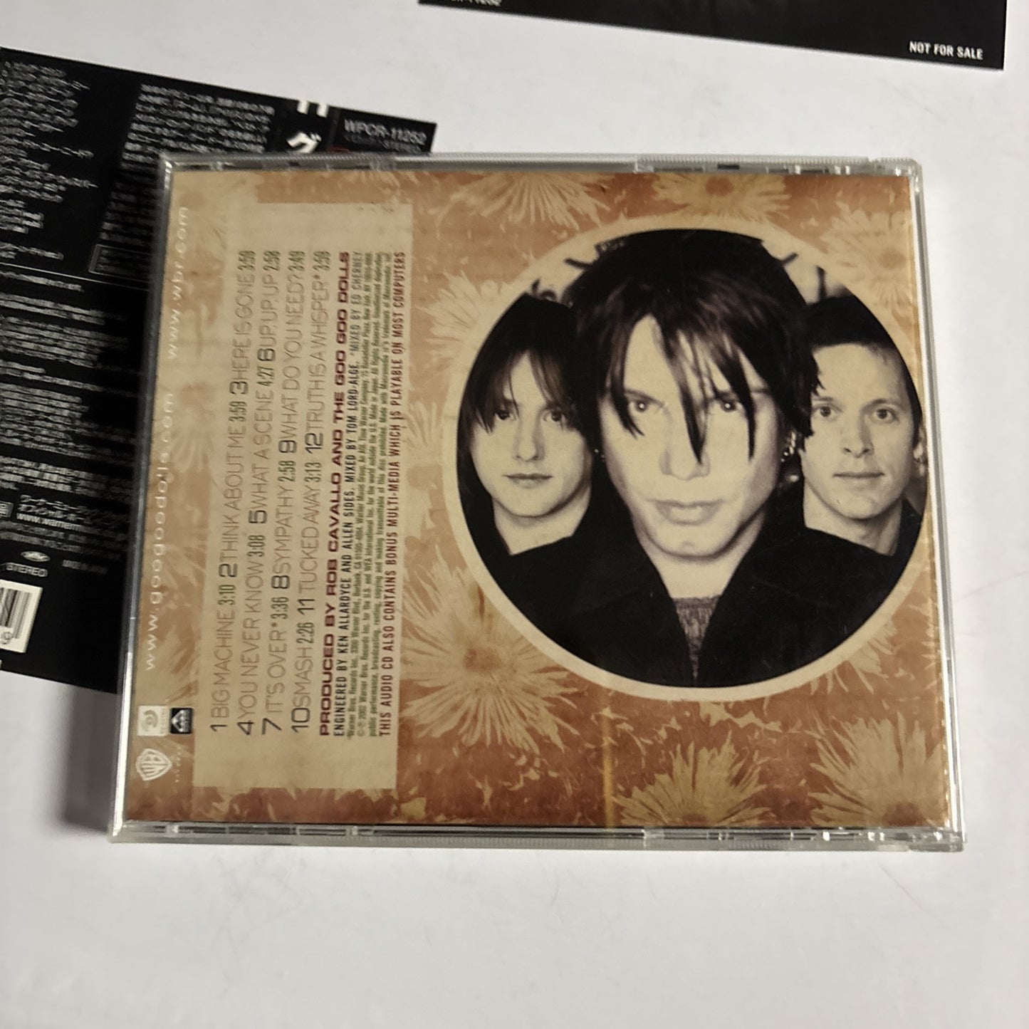 The Goo Goo Dolls – Gutterflower (CD, 2002) Japan obi WPCR-11252
