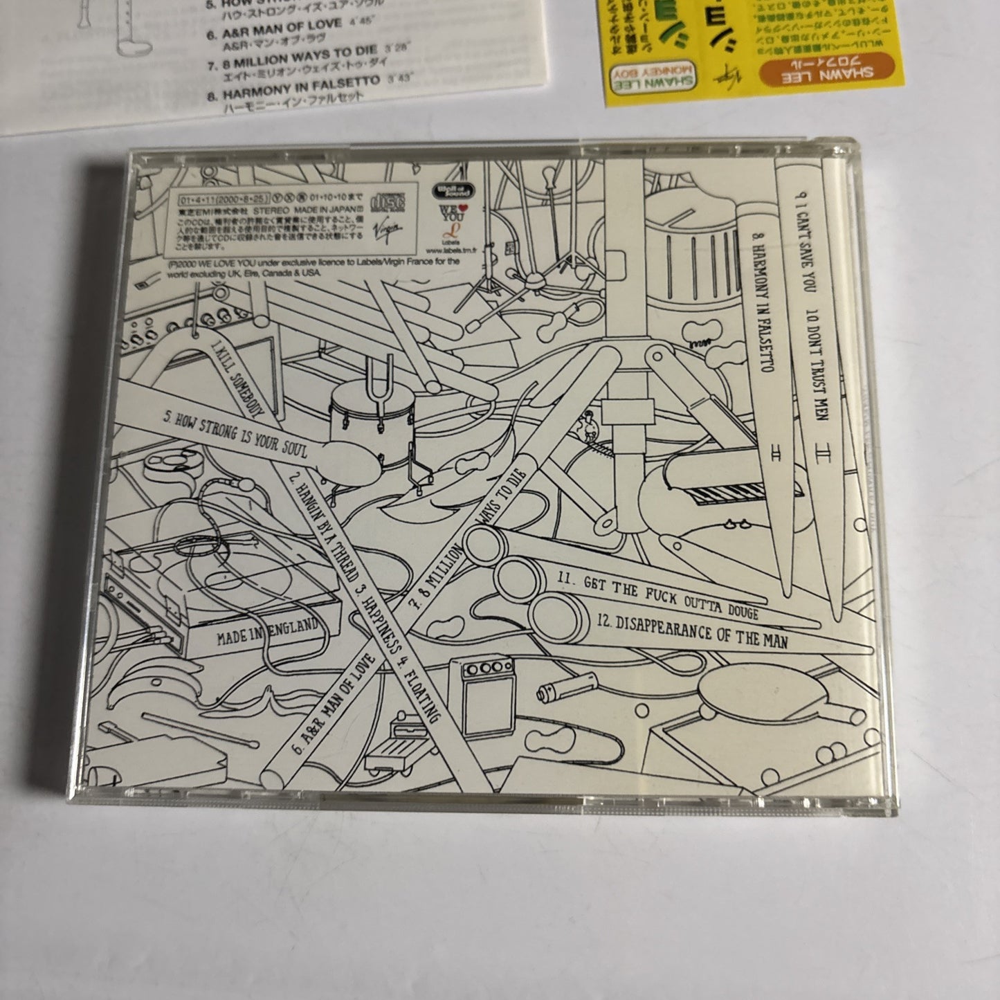 Shawn Lee – Monkey Boy (CD, 2000) Japan obi VJCP-68301