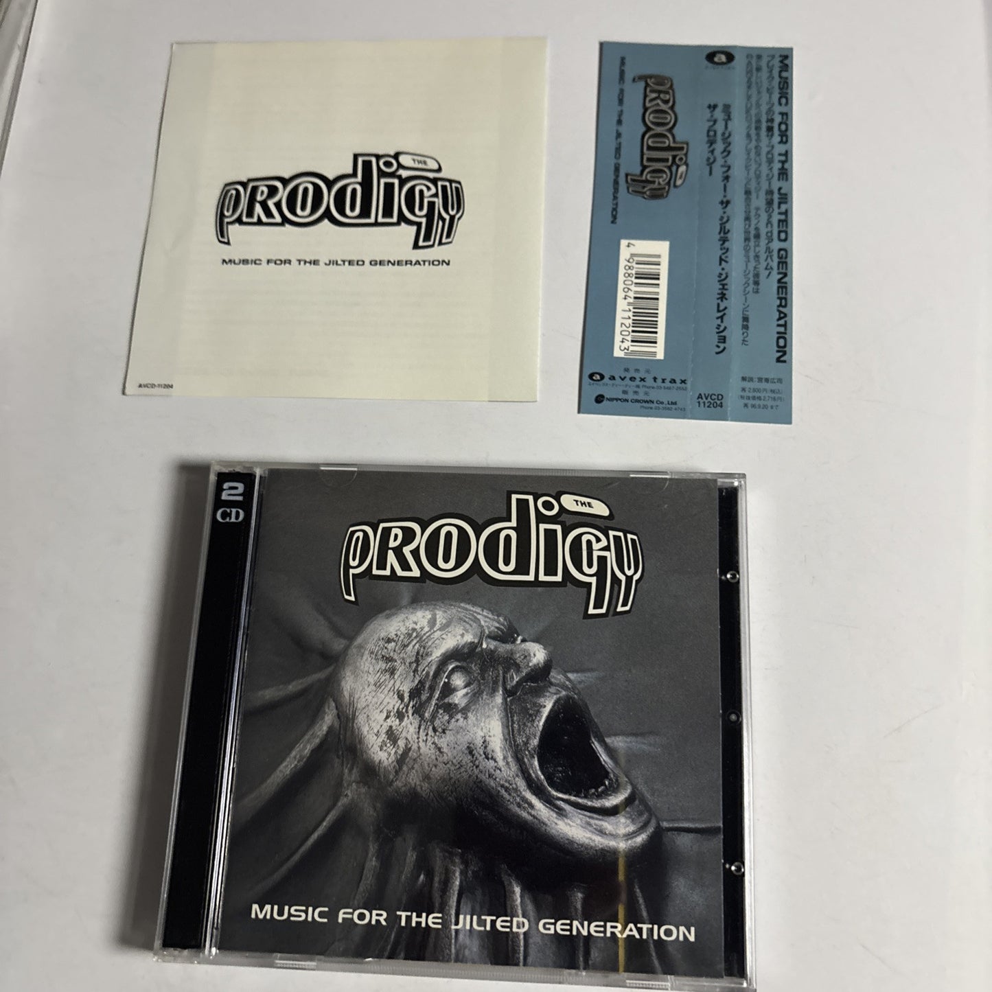 The Prodigy – Music For The Jilted Generation (CD, 1994, 2-Disc) Japan Bonus obi