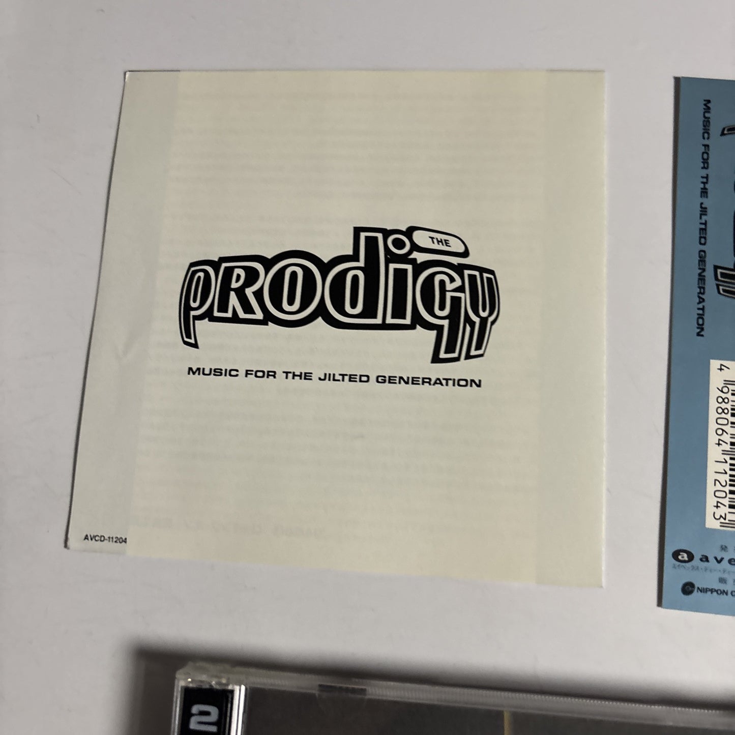 The Prodigy – Music For The Jilted Generation (CD, 1994, 2-Disc) Japan Bonus obi
