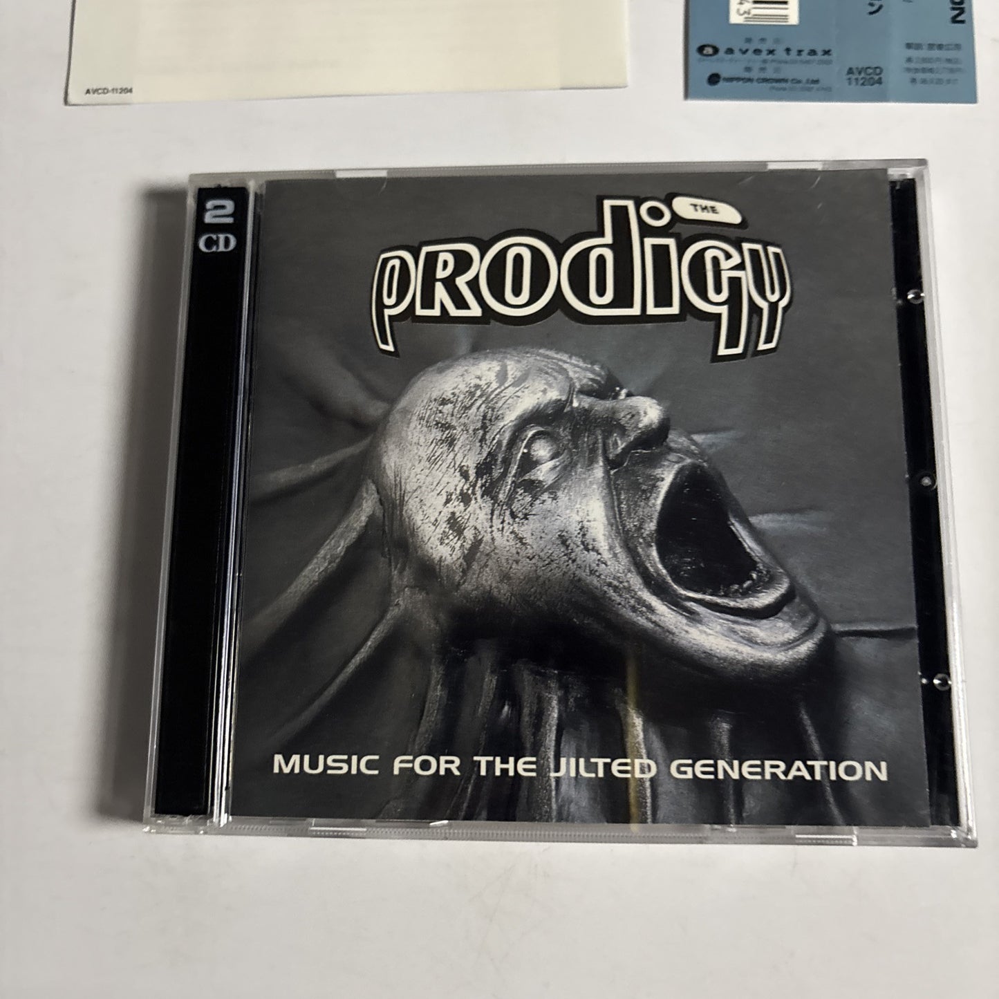 The Prodigy – Music For The Jilted Generation (CD, 1994, 2-Disc) Japan Bonus obi