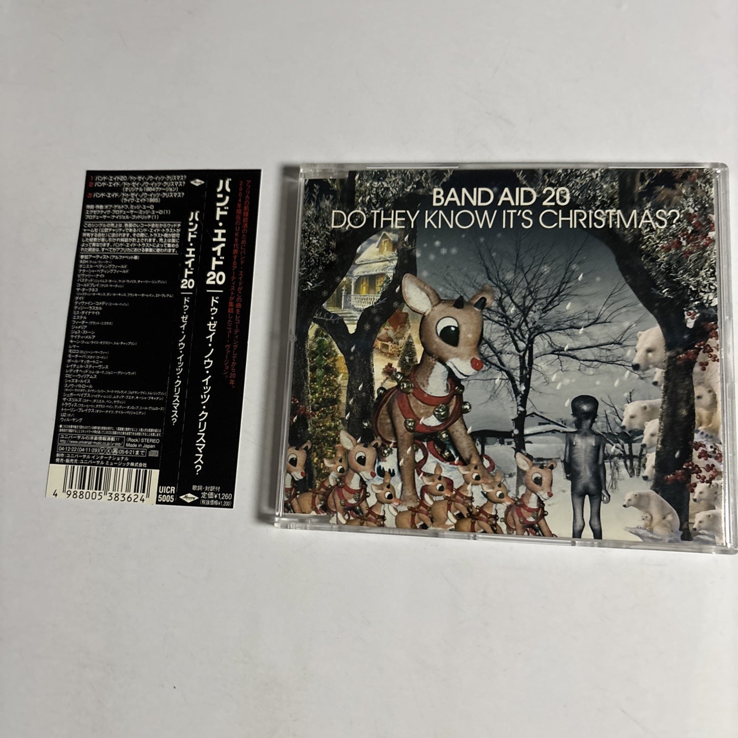 Band Aid 20 – Do They Know It's Christmas? (CD, 2004) Japan obi UICR-5005