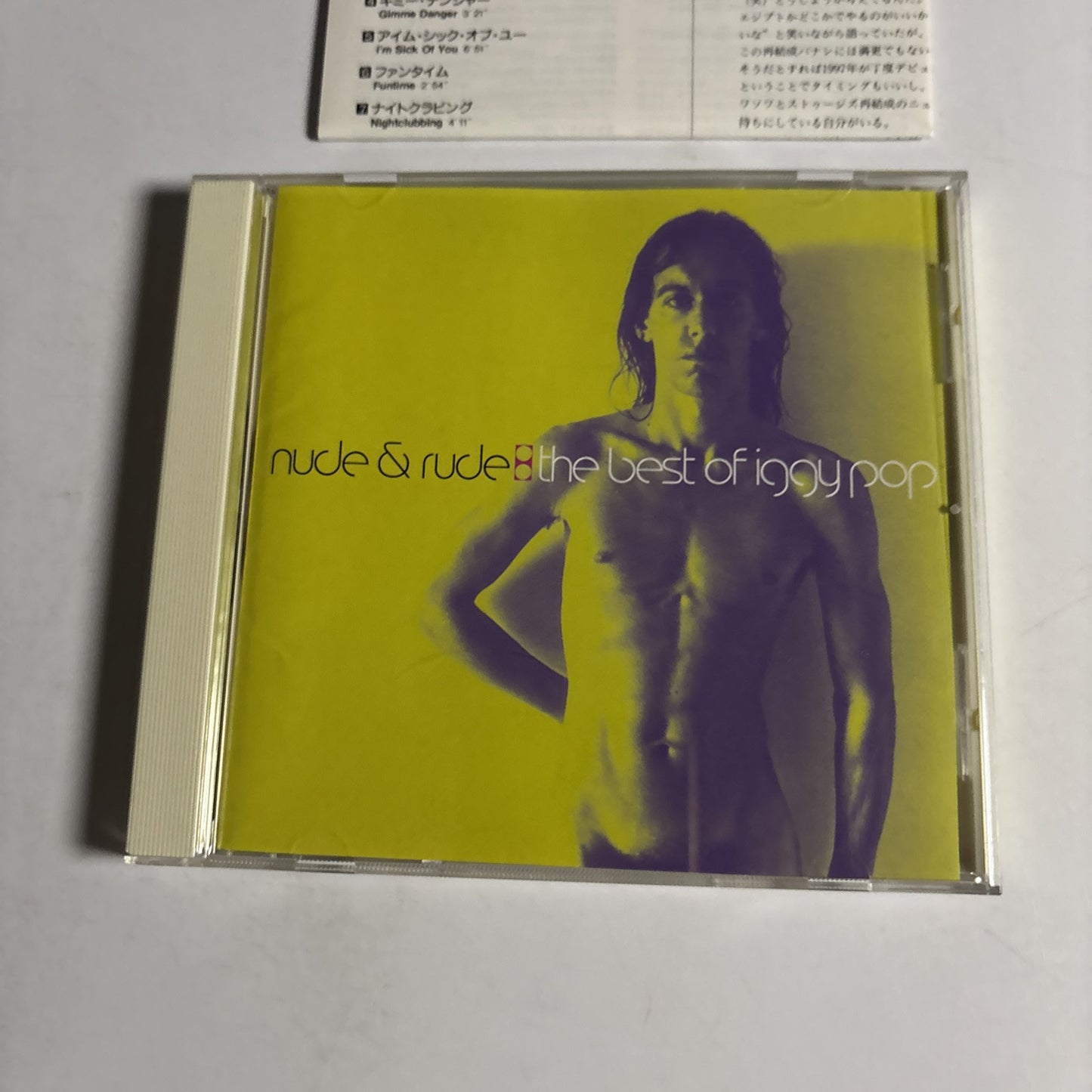 Iggy Pop – Nude & Rude: The Best Of Iggy Pop (CD, 1996) Japan VJCP-25267