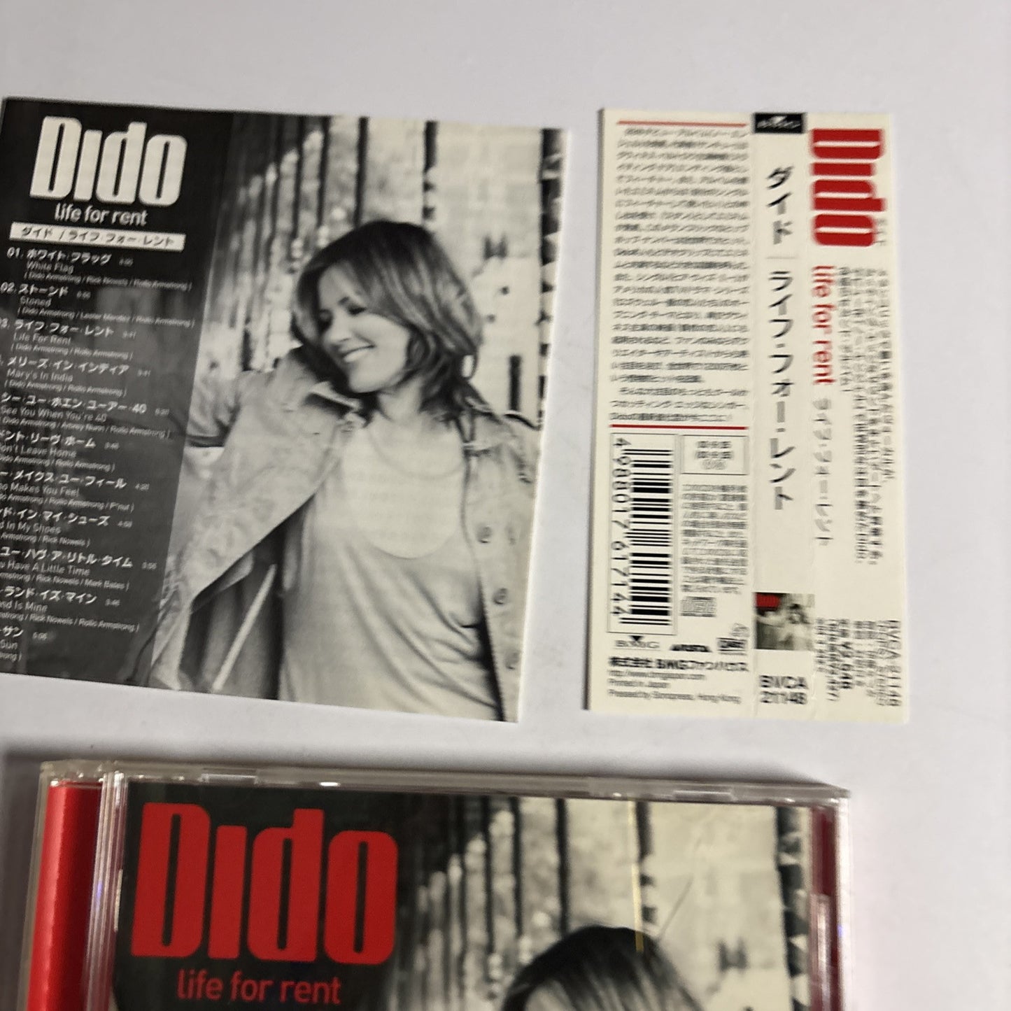 Dido – Life For Rent (CD, 2003) Japan Obi BVCA-21148