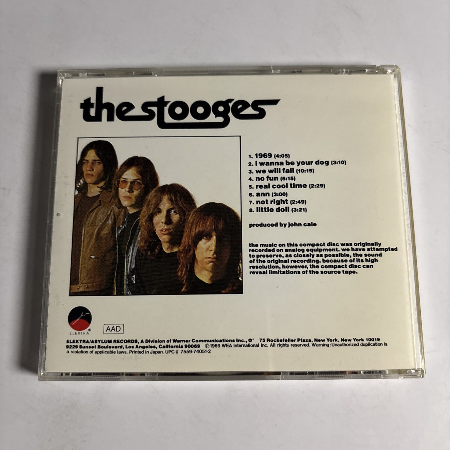 The Stooges – The Stooges (CD, 1998) Japan AMCY-2566