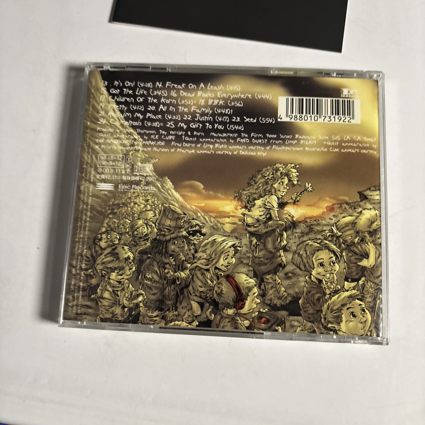 Korn – Follow The Leader (CD, 1998) Japan ESCA 7319
