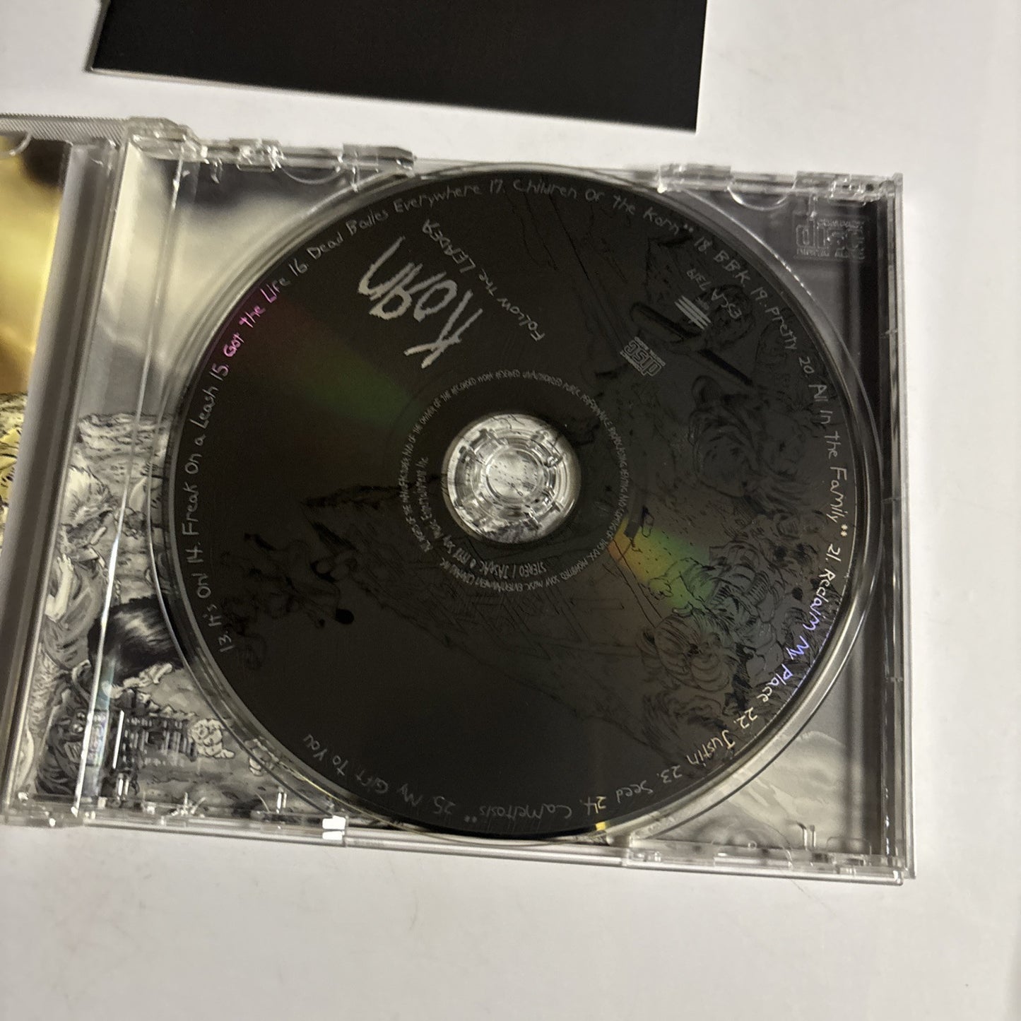 Korn – Follow The Leader (CD, 1998) Japan ESCA 7319