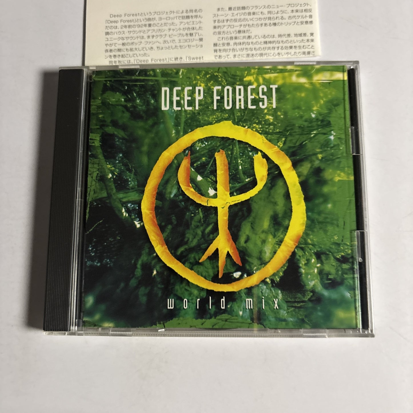 Deep Forest – World Mix (CD, 1994) Japan ESCA 6122