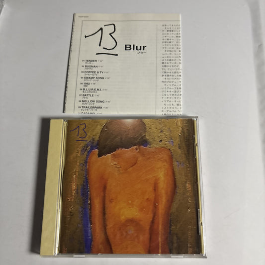 Blur – 13 (CD, 1999) Japan Bonus Track TOCP-65091