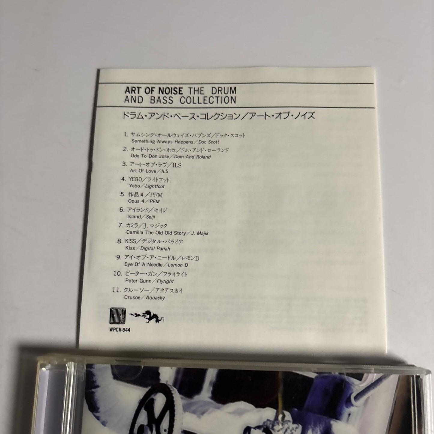 Art Of Noise – The Drum And Bass Collection (CD, 1996) Japan WPCR-944
