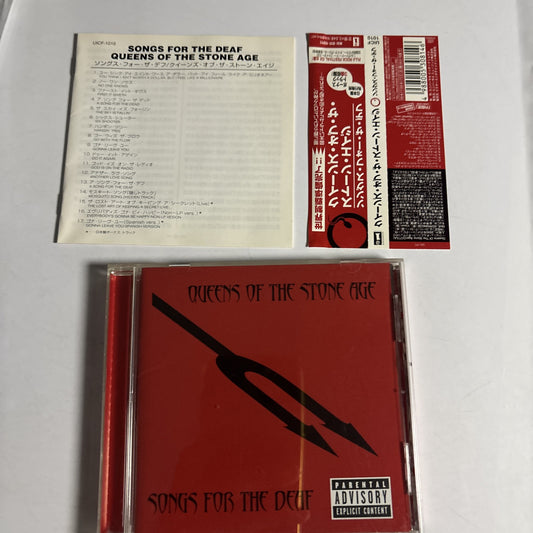 Queens Of The Stone Age – Songs For The Deaf (CD, 2002) Japan Bonus Track, obi
