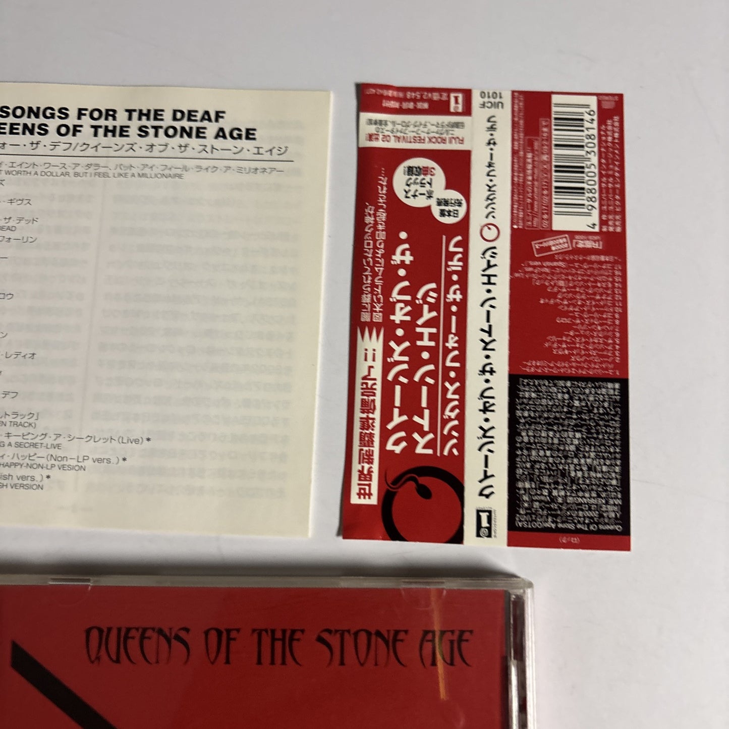 Queens Of The Stone Age – Songs For The Deaf (CD, 2002) Japan Bonus Track, obi
