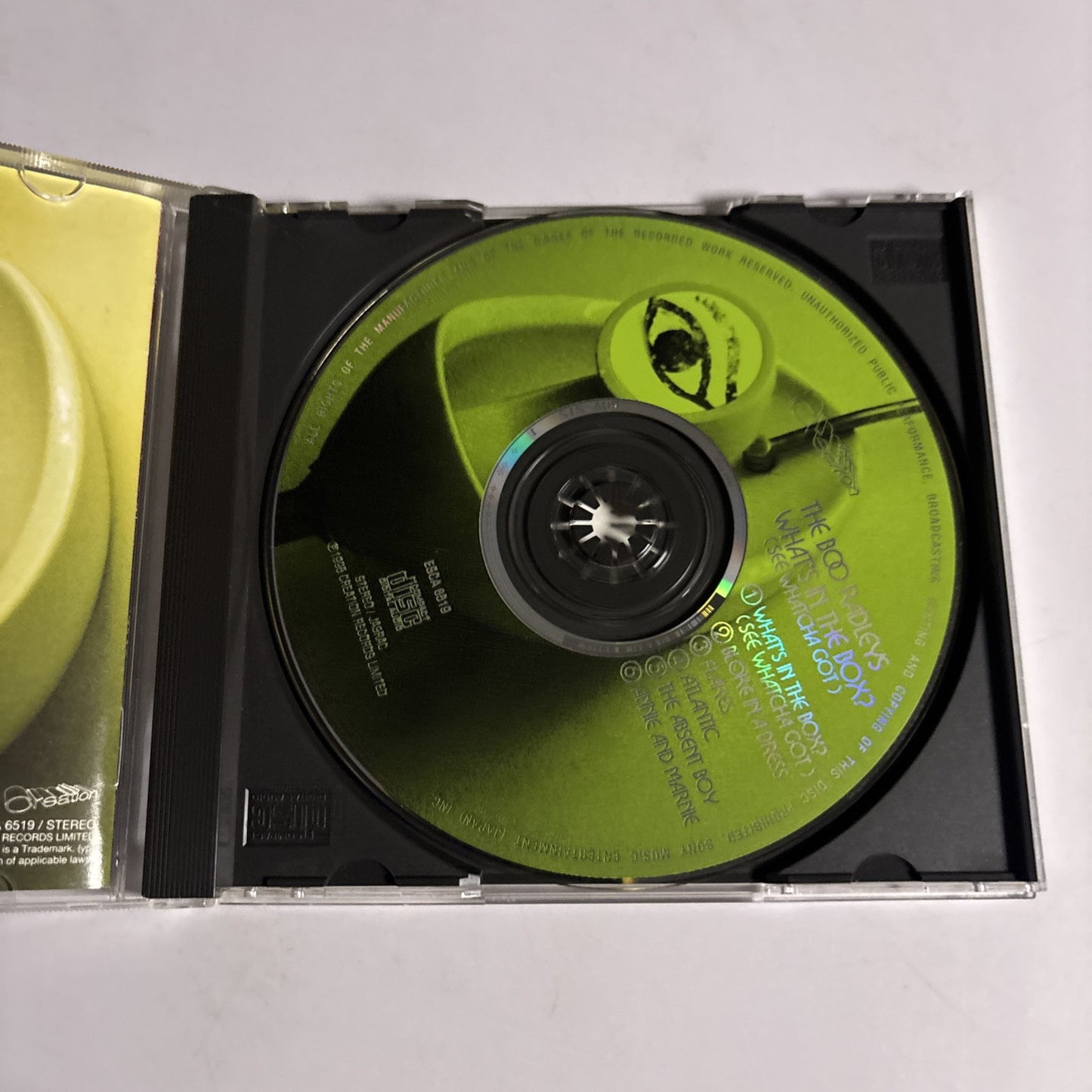 The Boo Radleys – What's In The Box? See Whatcha Got (CD, 1996) Japan ESCA 6519