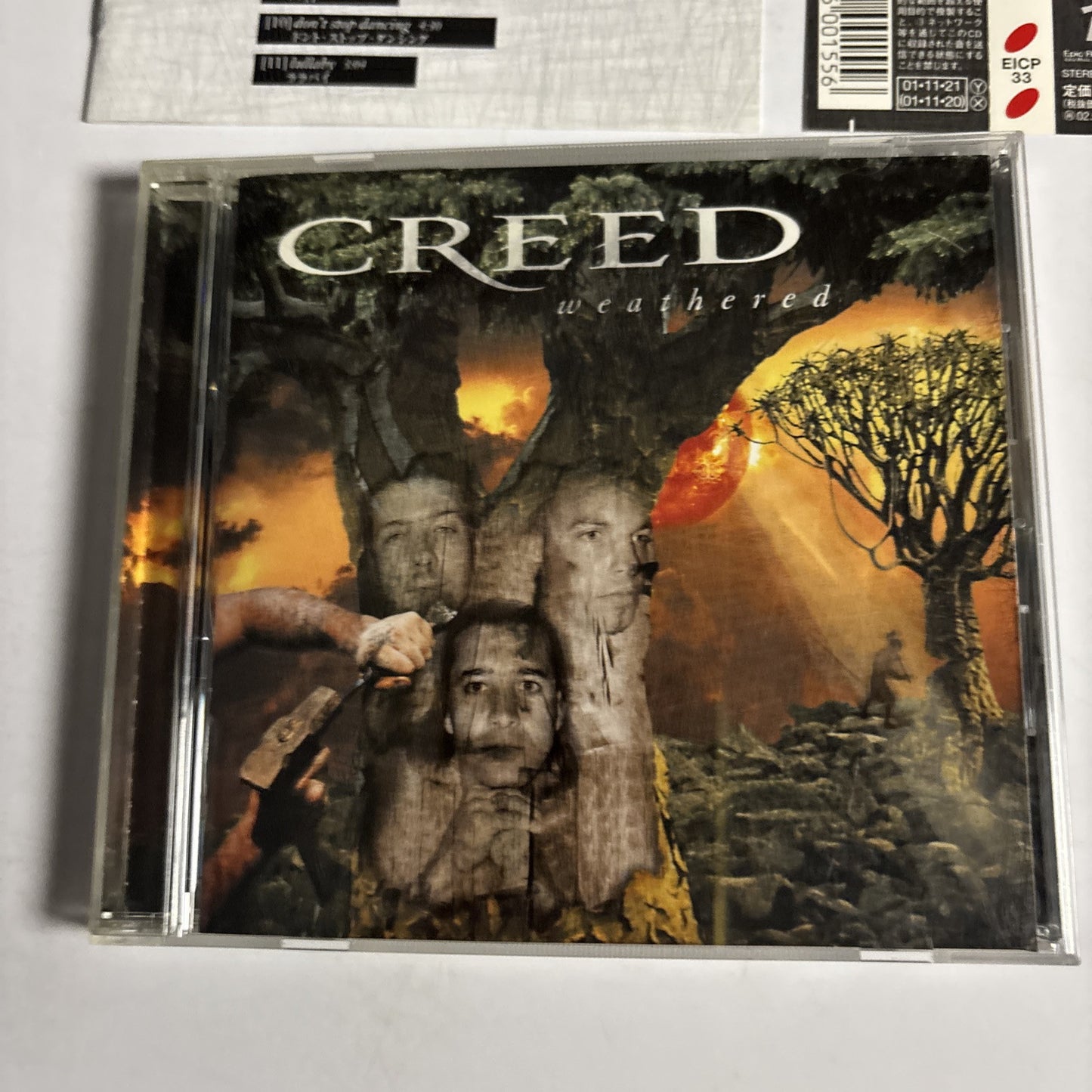 Creed – Weathered (CD, 2001) Japan obi EICP-33
