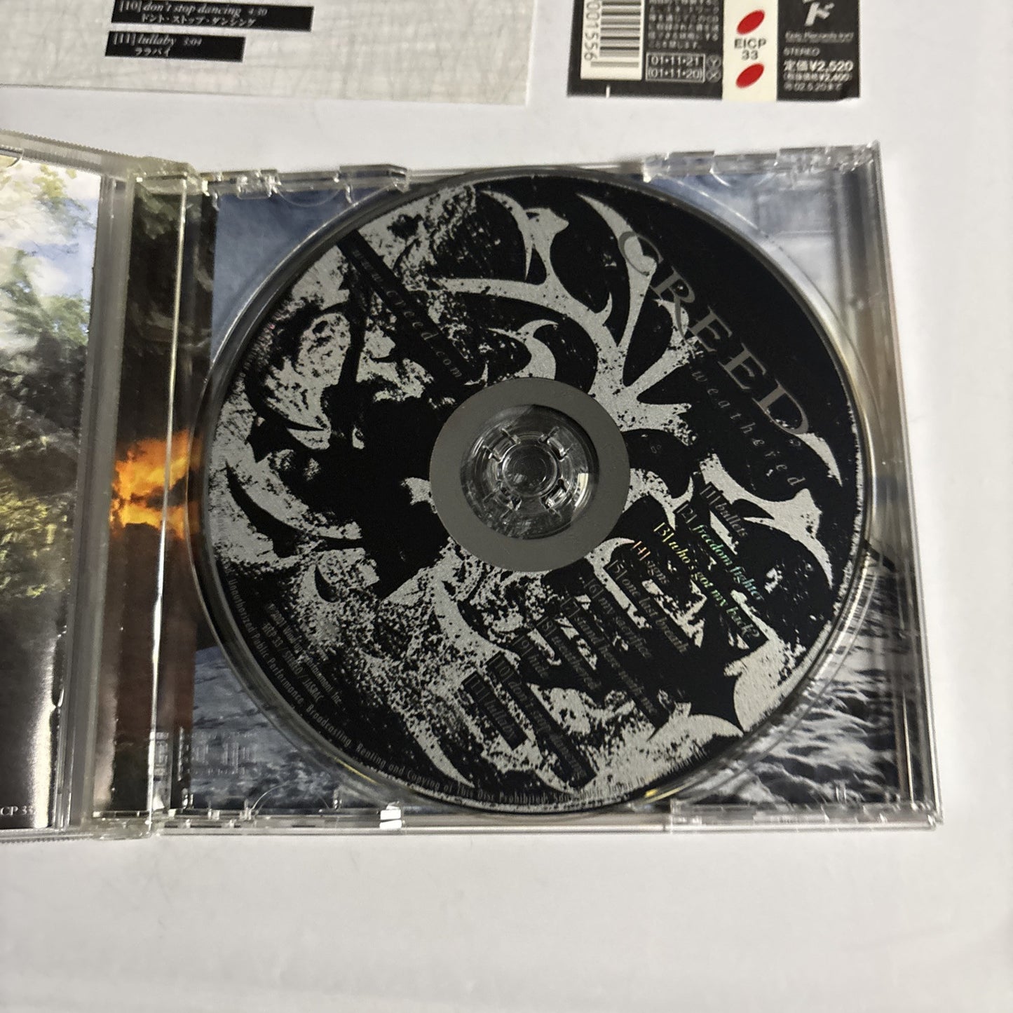 Creed – Weathered (CD, 2001) Japan obi EICP-33