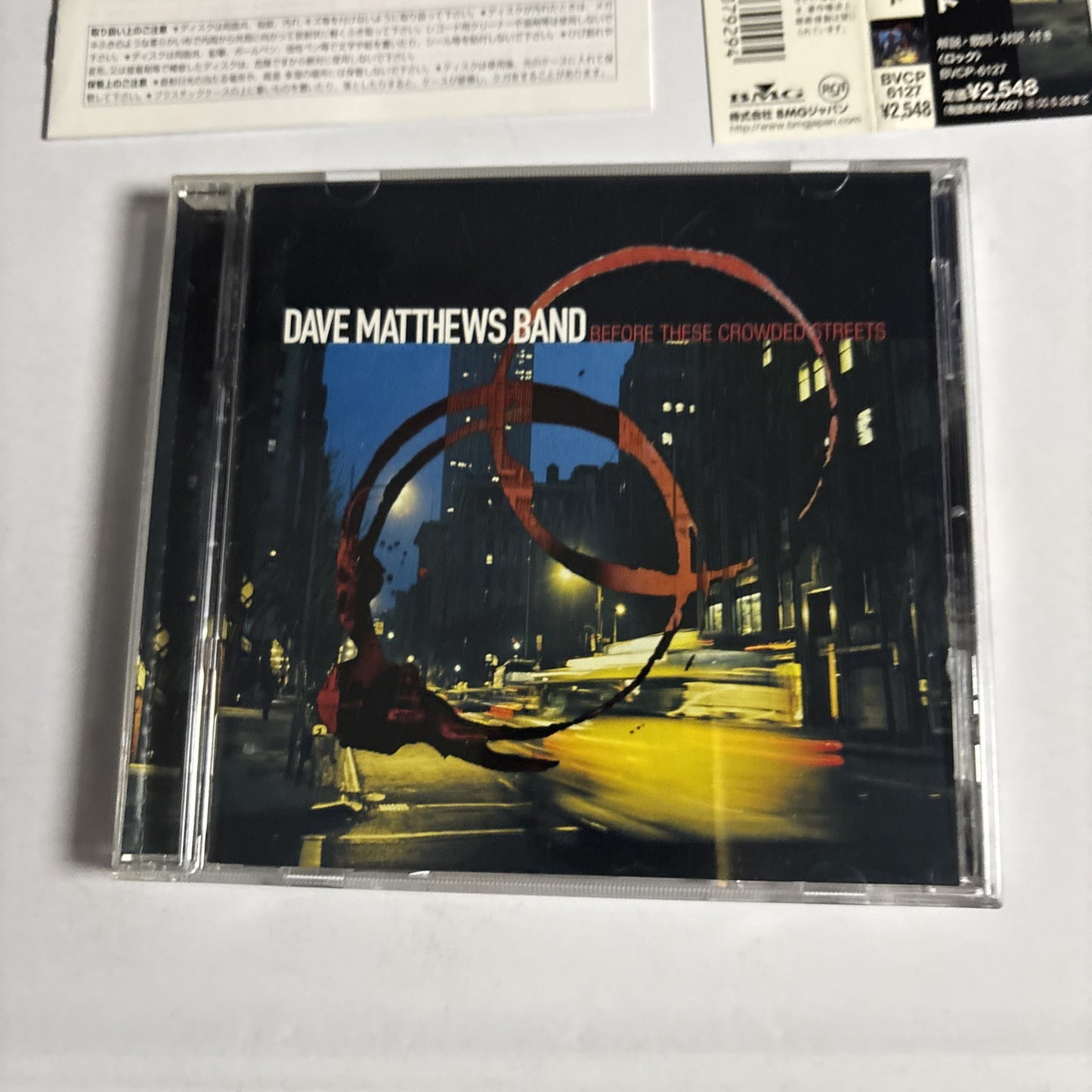 Dave Matthews Band – Before These Crowded Streets (CD, 1998) Japan obi BVCP-6127