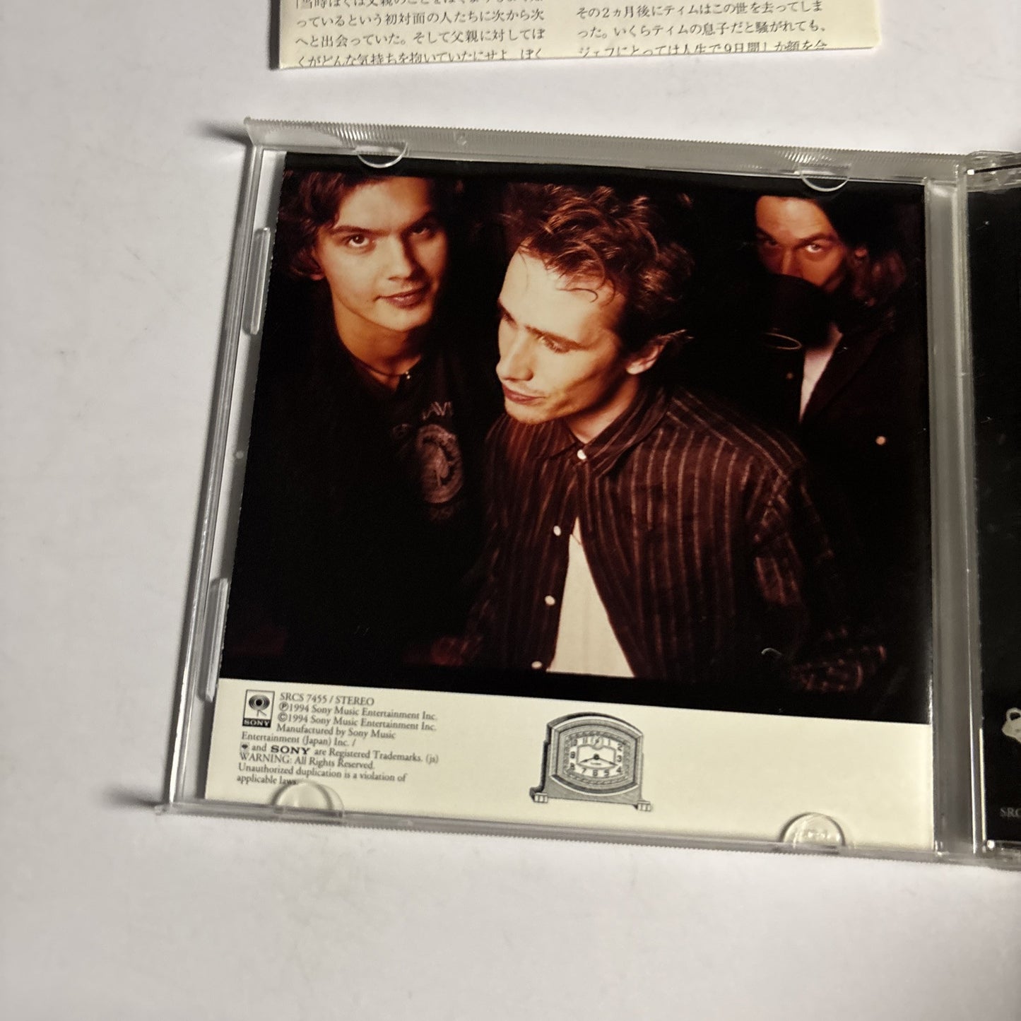 Jeff Buckley – Grace (CD, 1994) Japan SRCS 7455