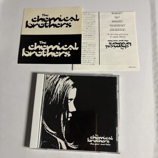 The Chemical Brothers – Dig Your Own Hole (CD, 1997) Japan Sticker VJCP-25292