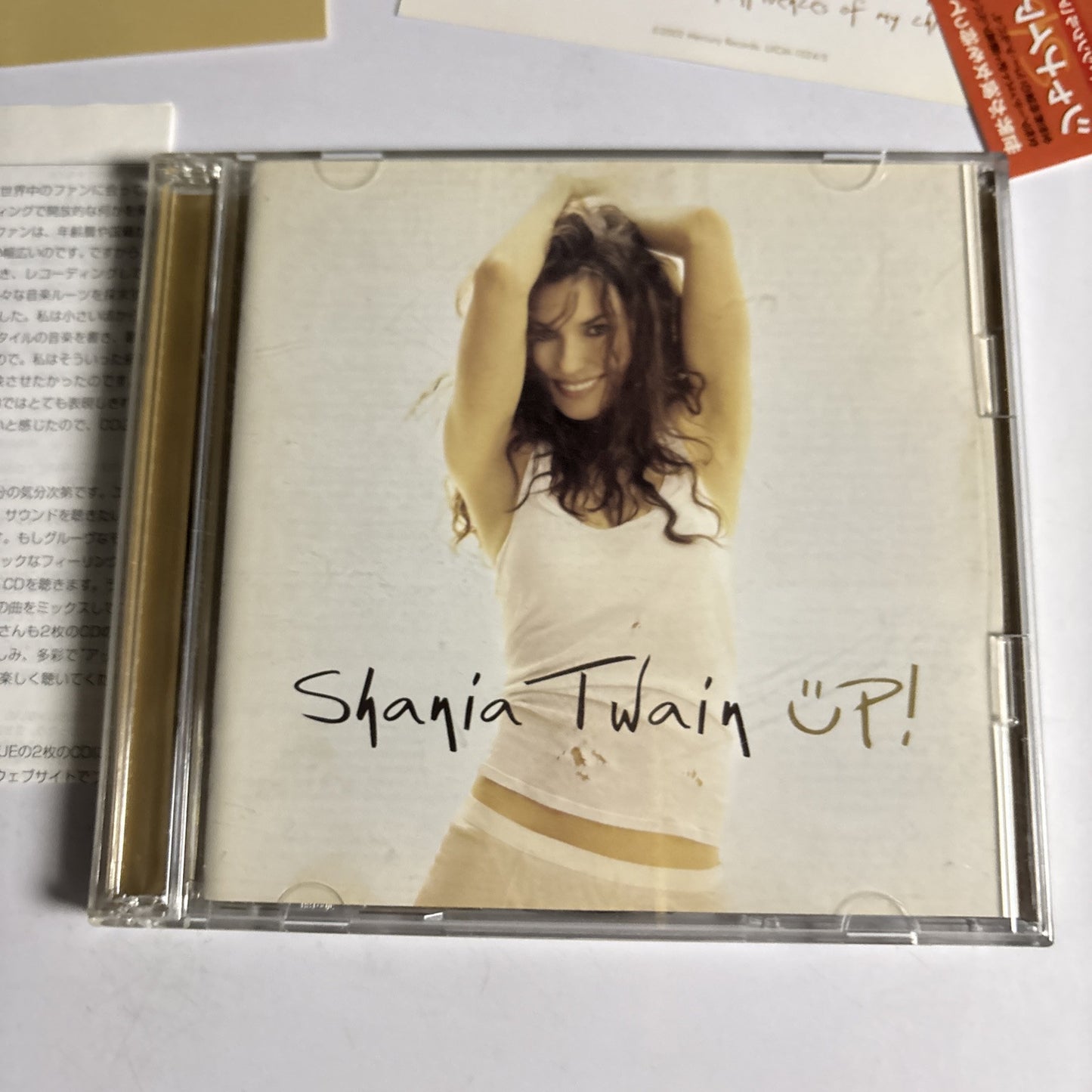 Shania Twain – Up! (CD, 2002, 2-Disc) Japan obi UICM-1024/5