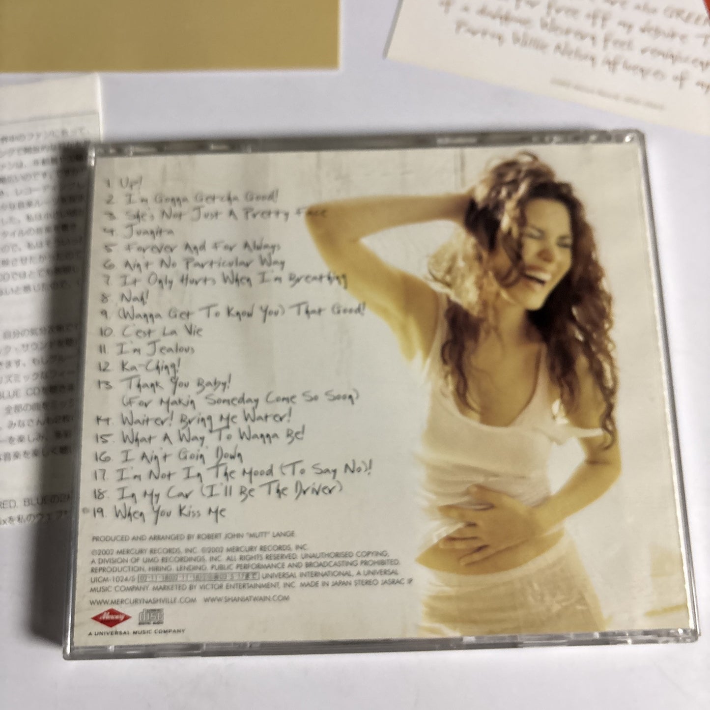 Shania Twain – Up! (CD, 2002, 2-Disc) Japan obi UICM-1024/5