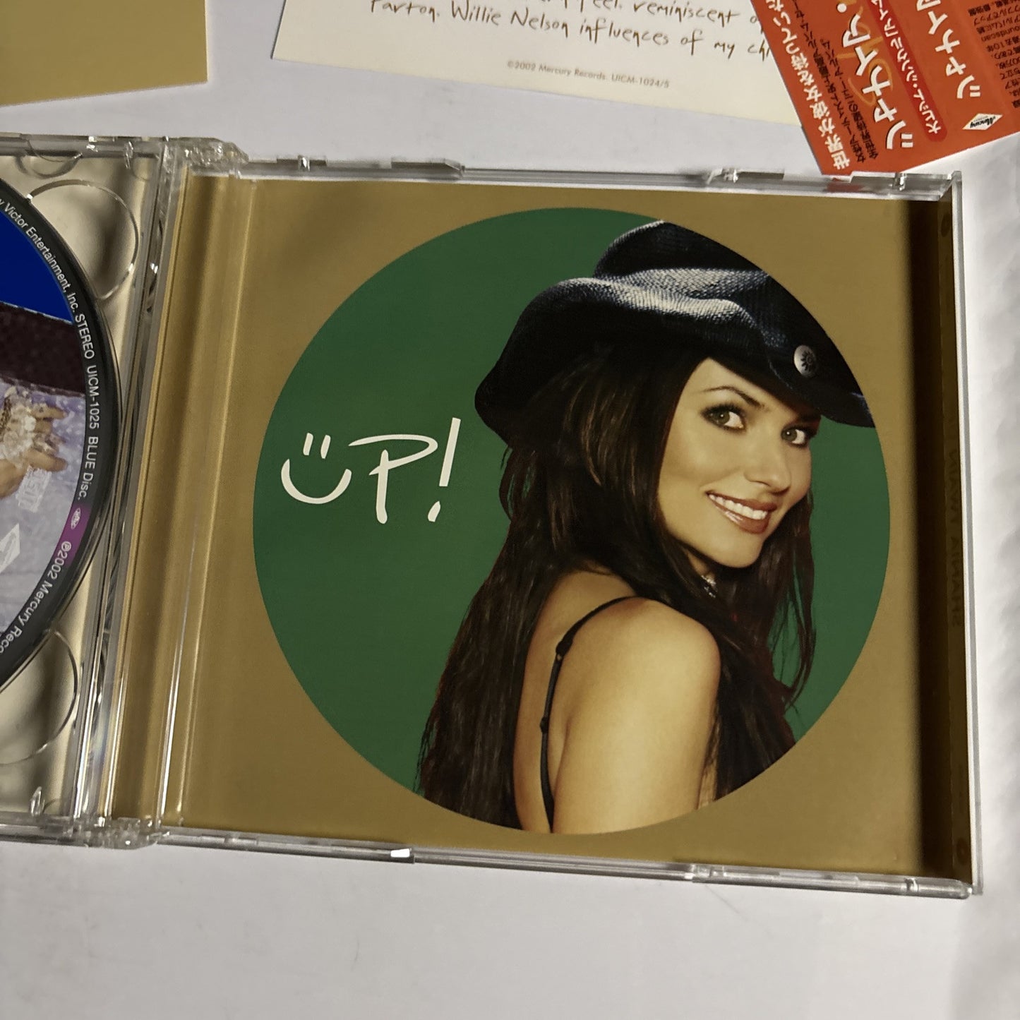 Shania Twain – Up! (CD, 2002, 2-Disc) Japan obi UICM-1024/5