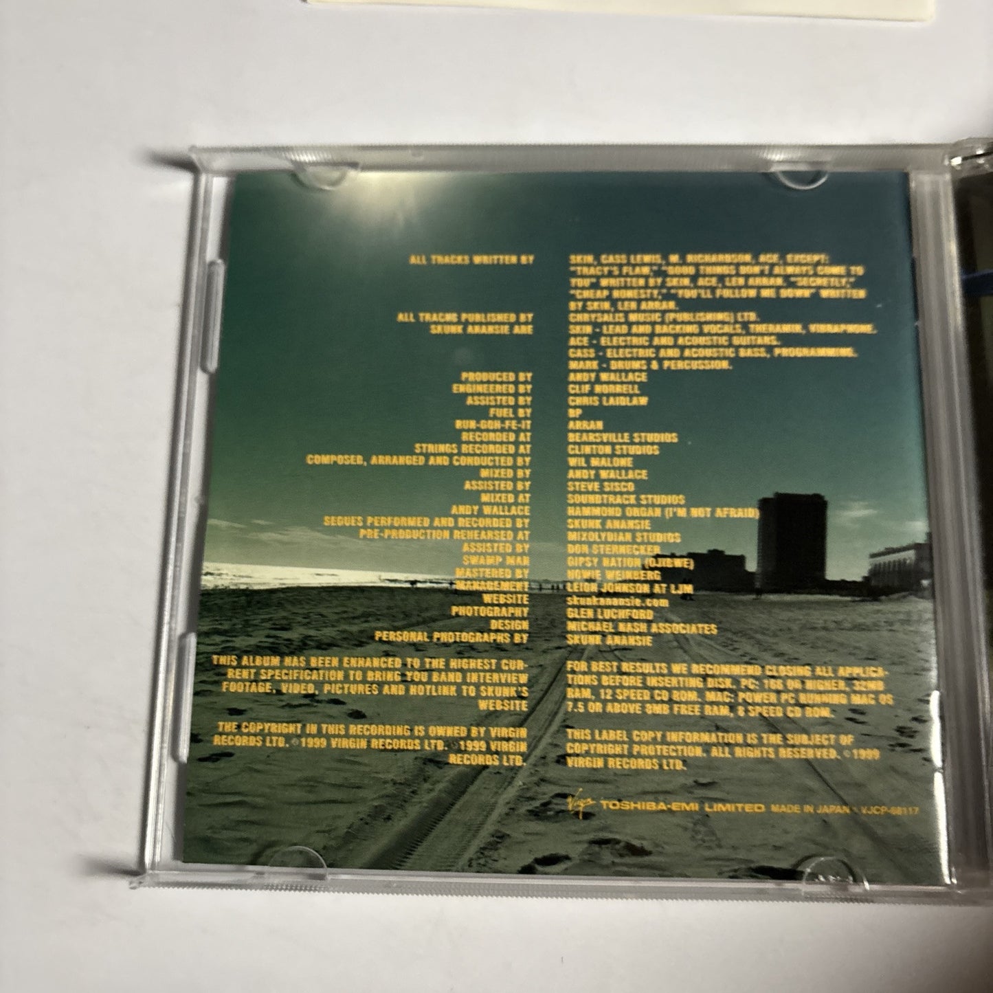 Skunk Anansie – Post Orgasmic Chill (CD, 1999) Japan Bonus Track VJCP-68117