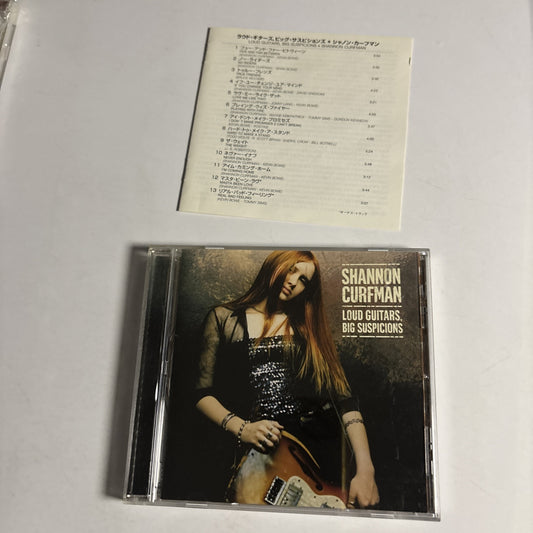 Shannon Curfman – Loud Guitars, Big Suspicions (CD, 2000) Japan Bonus Track