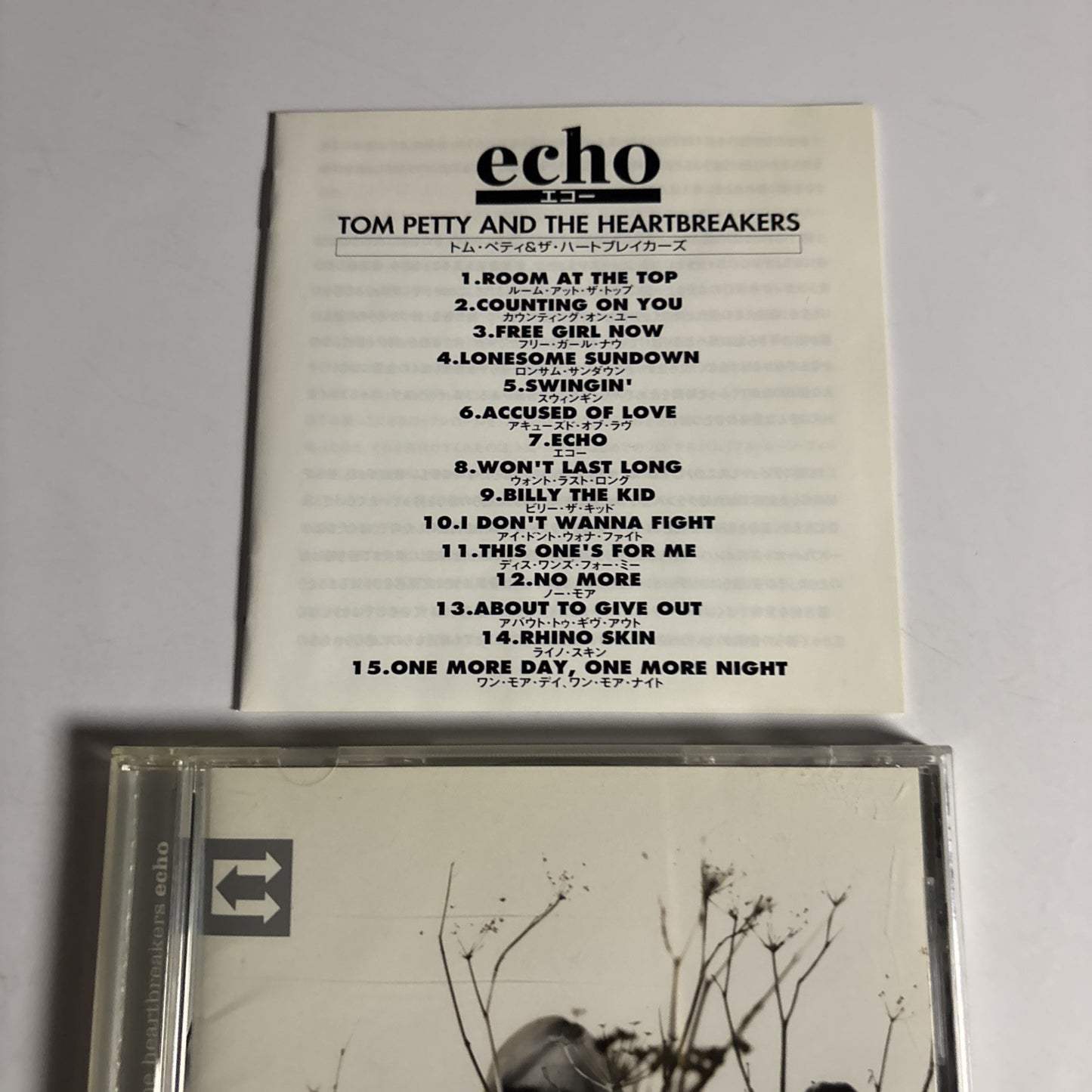 Tom Petty And The Heartbreakers – Echo (CD, 1999) Japan WPCR-10213
