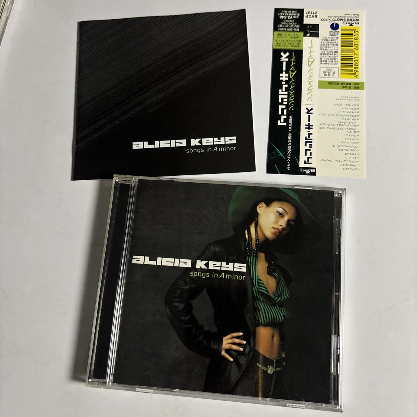 Alicia Keys – Songs In A Minor (CD, 2001) Japan obi BVCP-21197