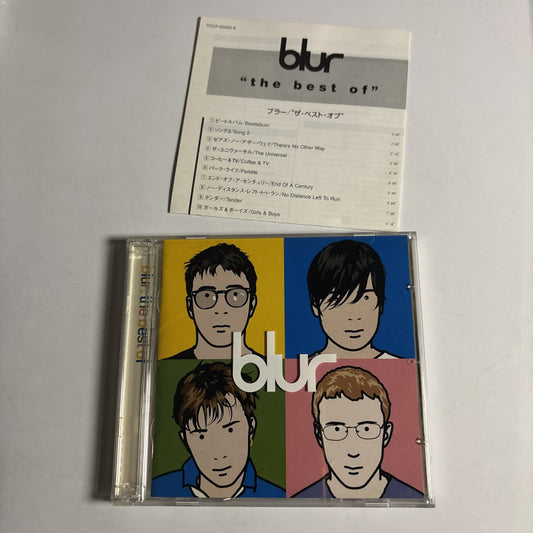 Blur – The Best Of (CD, 2000, 2-Disc) Japan Bonus CD TOCP-65595・96