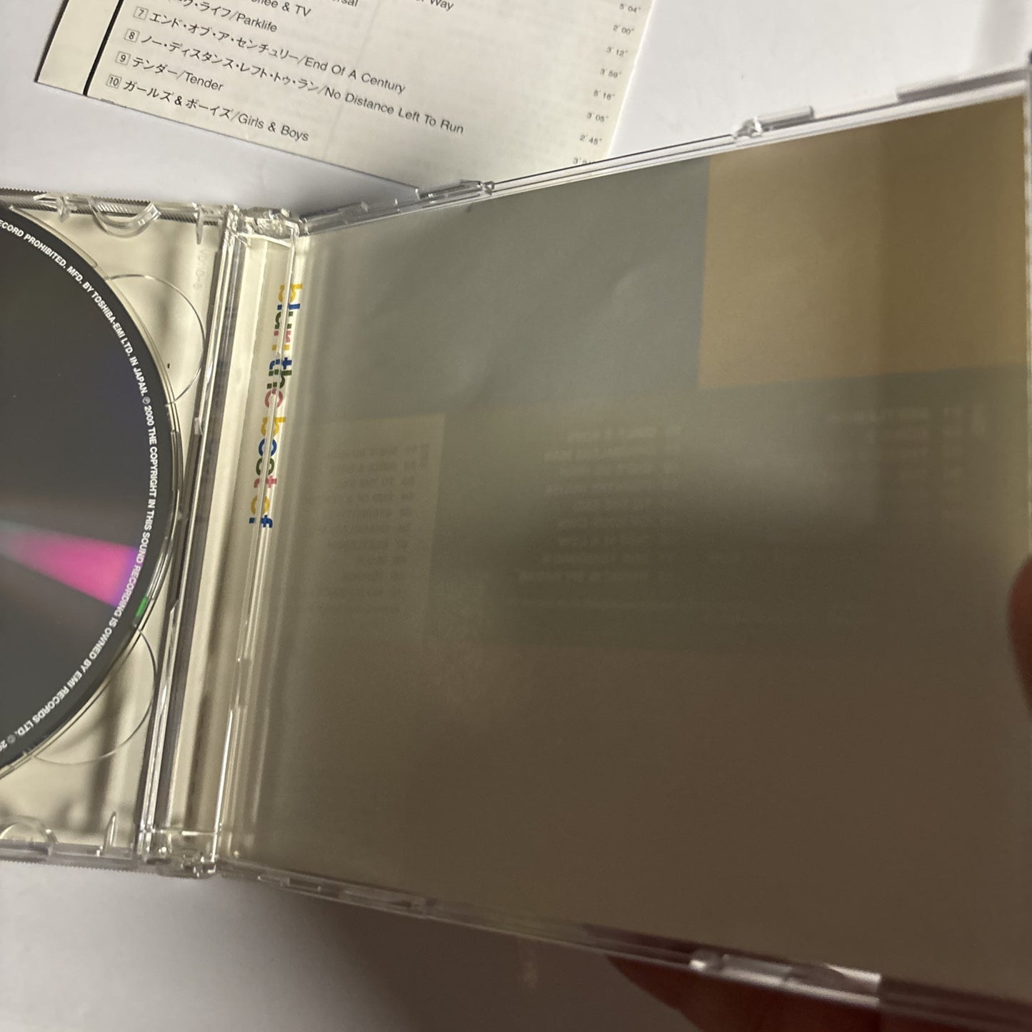 Blur – The Best Of (CD, 2000, 2-Disc) Japan Bonus CD TOCP-65595・96