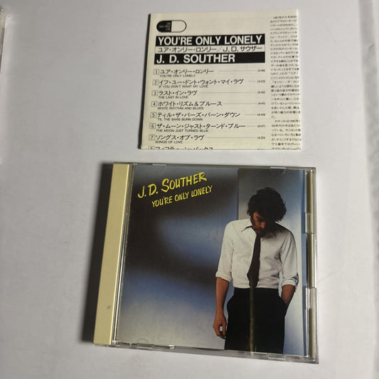 John David Souther – You're Only Lonely (CD, 1990) Japan CSCS 6023