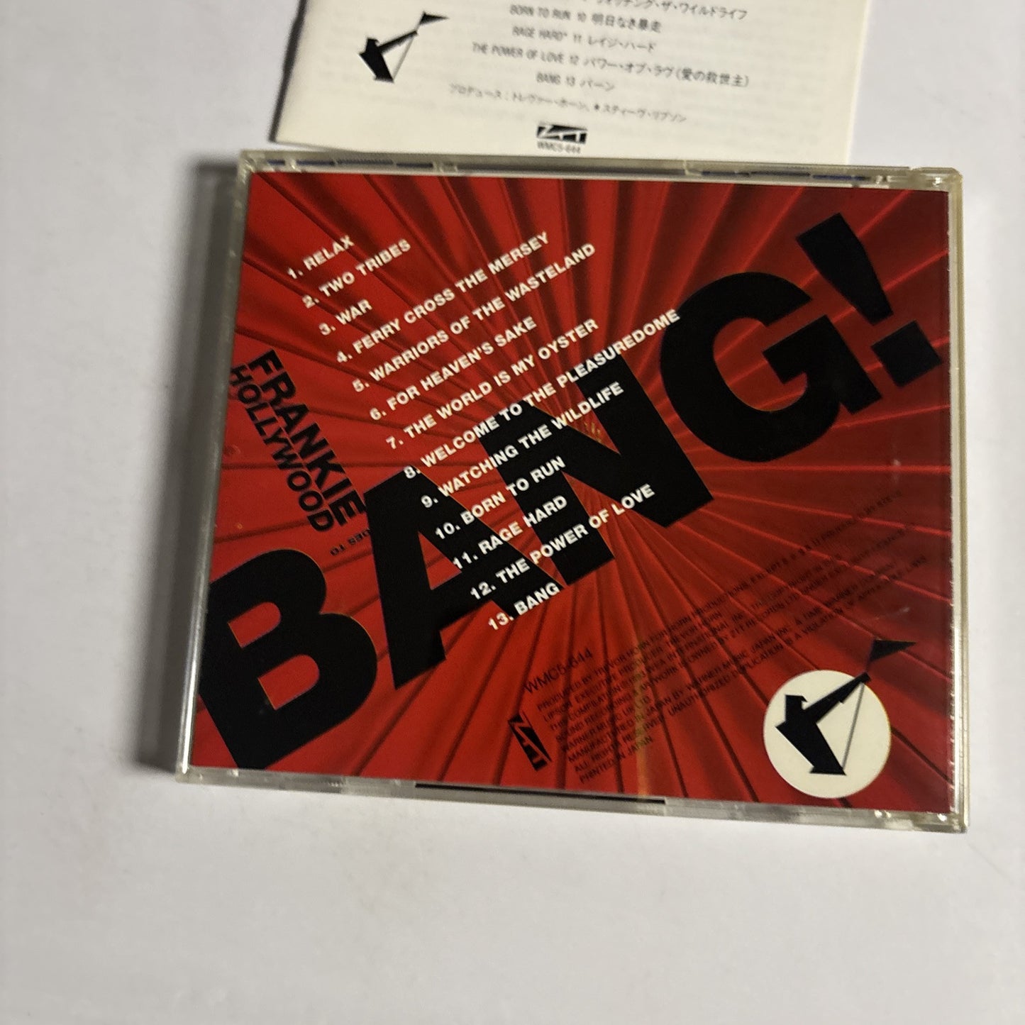 Bang!...The Greatest Hits Of Frankie Goes To Hollywood (CD, 1993) Japan WMC5-644