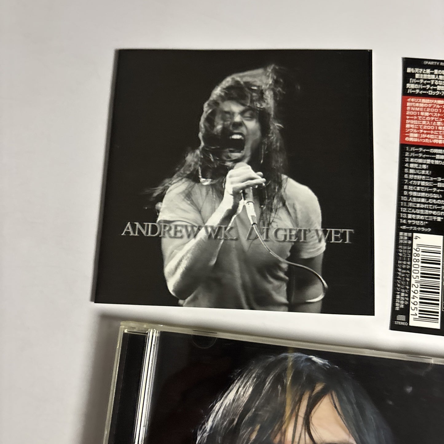 Andrew W.K. – I Get Wet (CD, 2002) Japan Bonus Track, obi UICL-1009