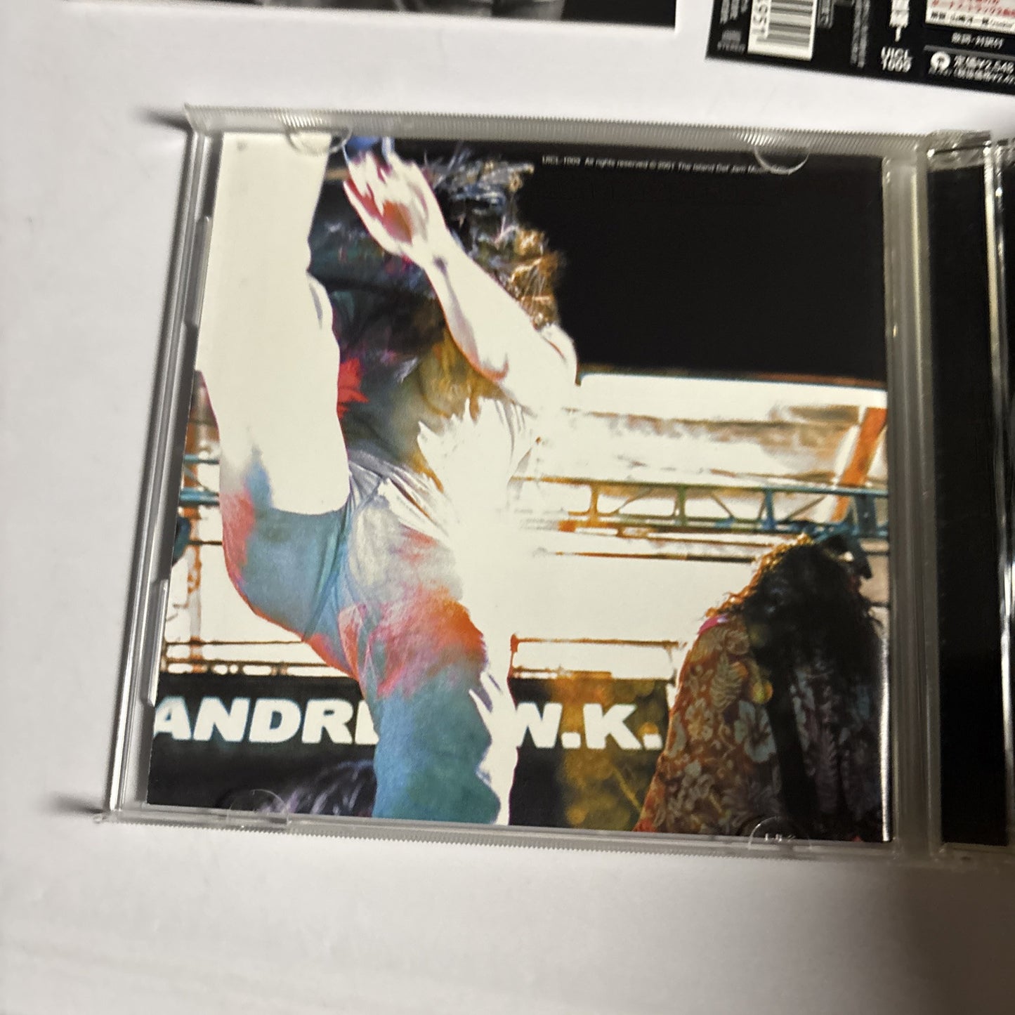 Andrew W.K. – I Get Wet (CD, 2002) Japan Bonus Track, obi UICL-1009
