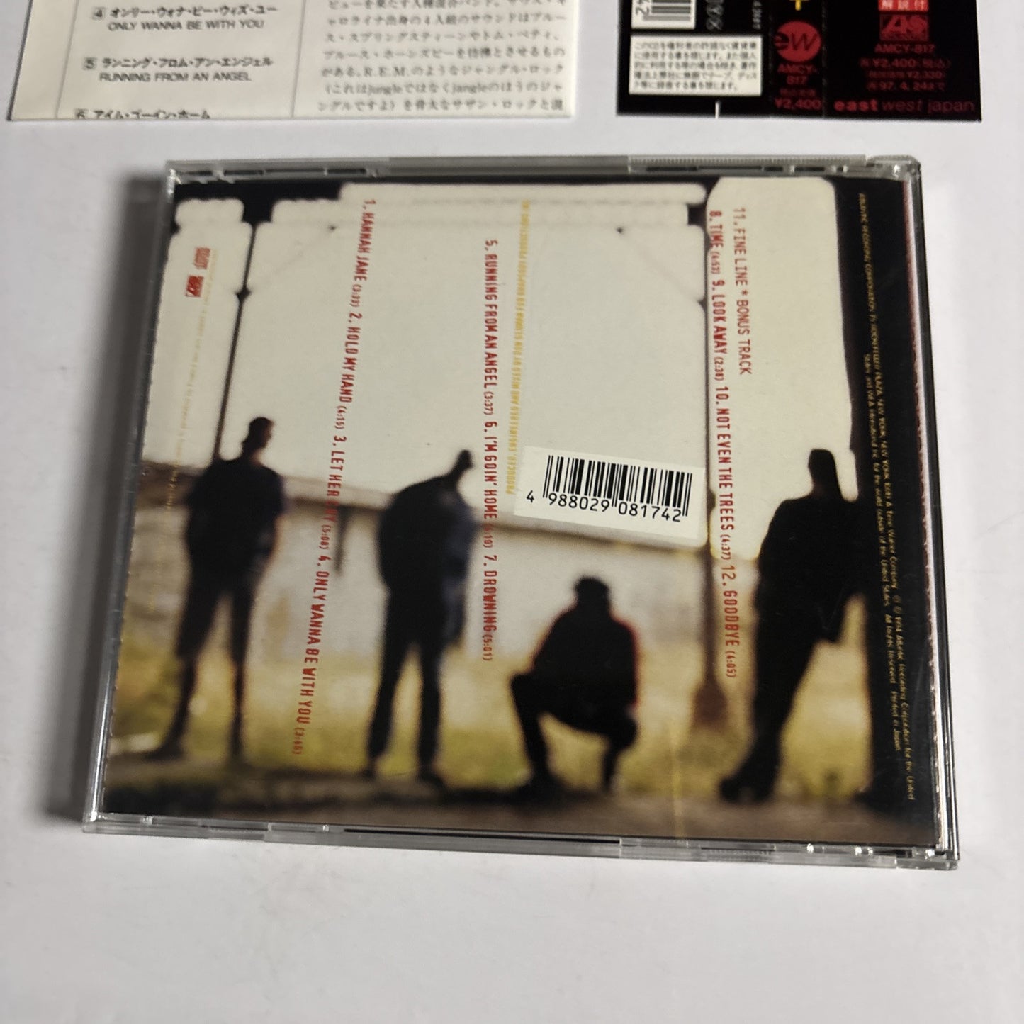 Hootie & The Blowfish – Cracked Rear View (CD, 1995) Japan Bonus Track, obi