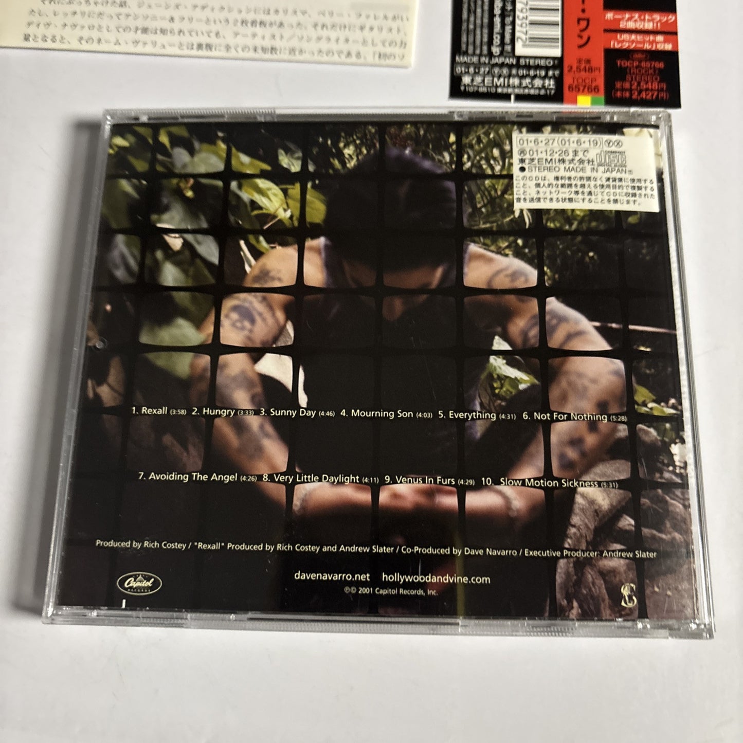 Dave Navarro – Trust No One (CD, 2001) Japan Bonus Track, obi TOCP-65766