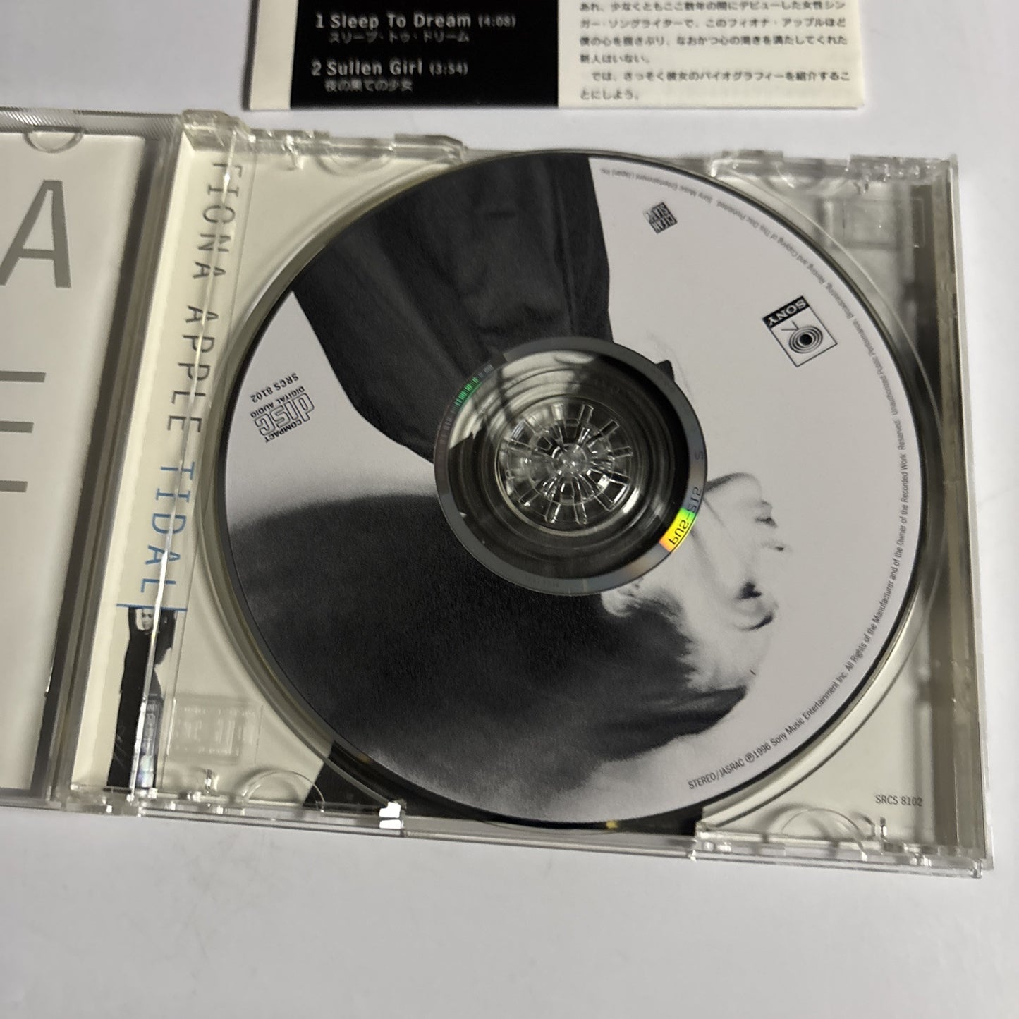 Fiona Apple – Tidal (CD, 1996) Japan SRCS-8102